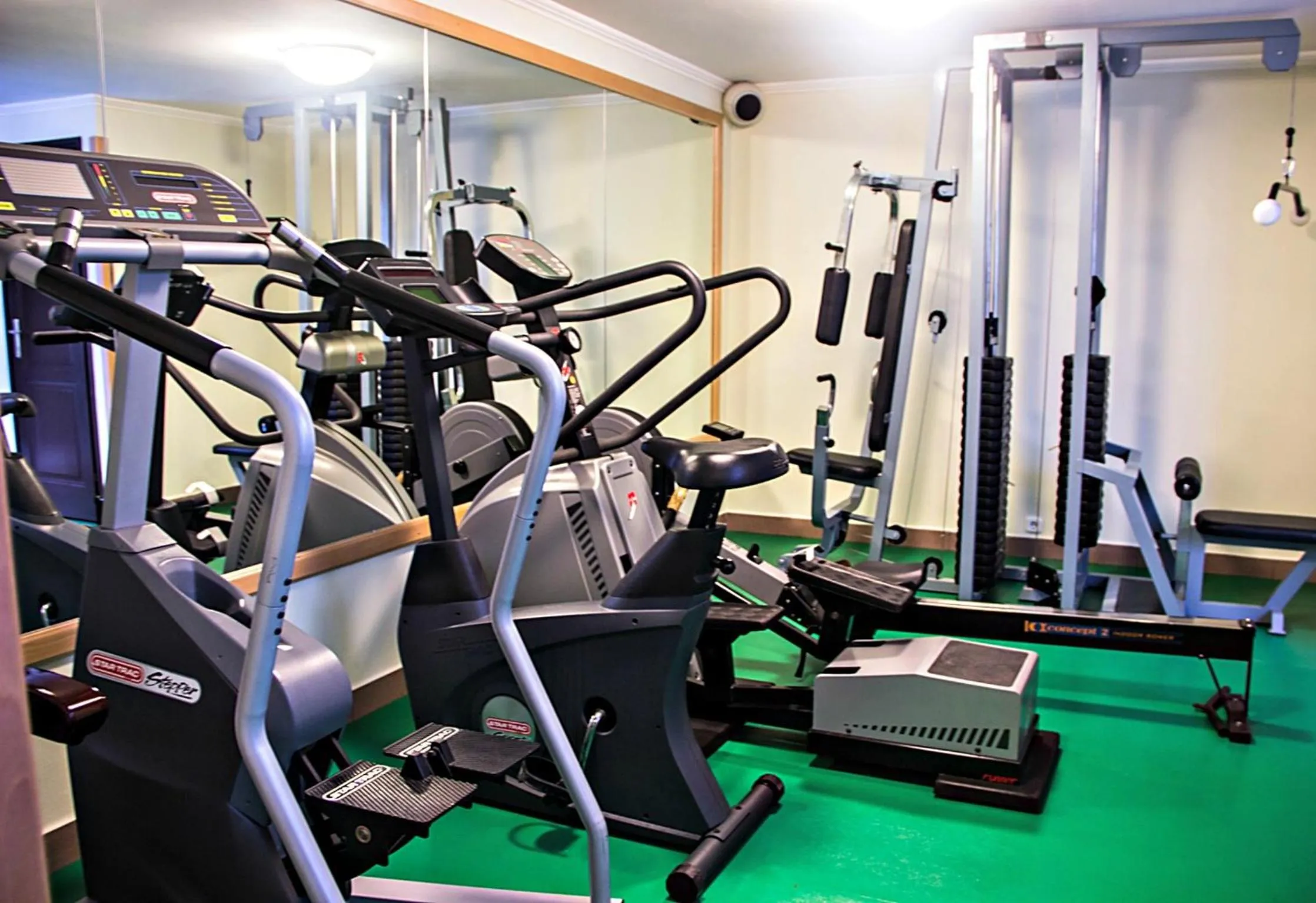 Fitness centre/facilities in Hotel Molnár