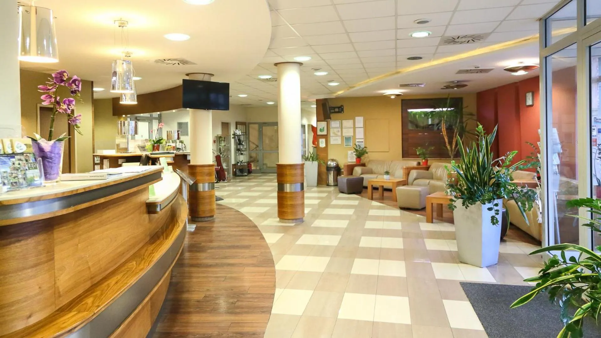 Lobby or reception in Hotel Famulus