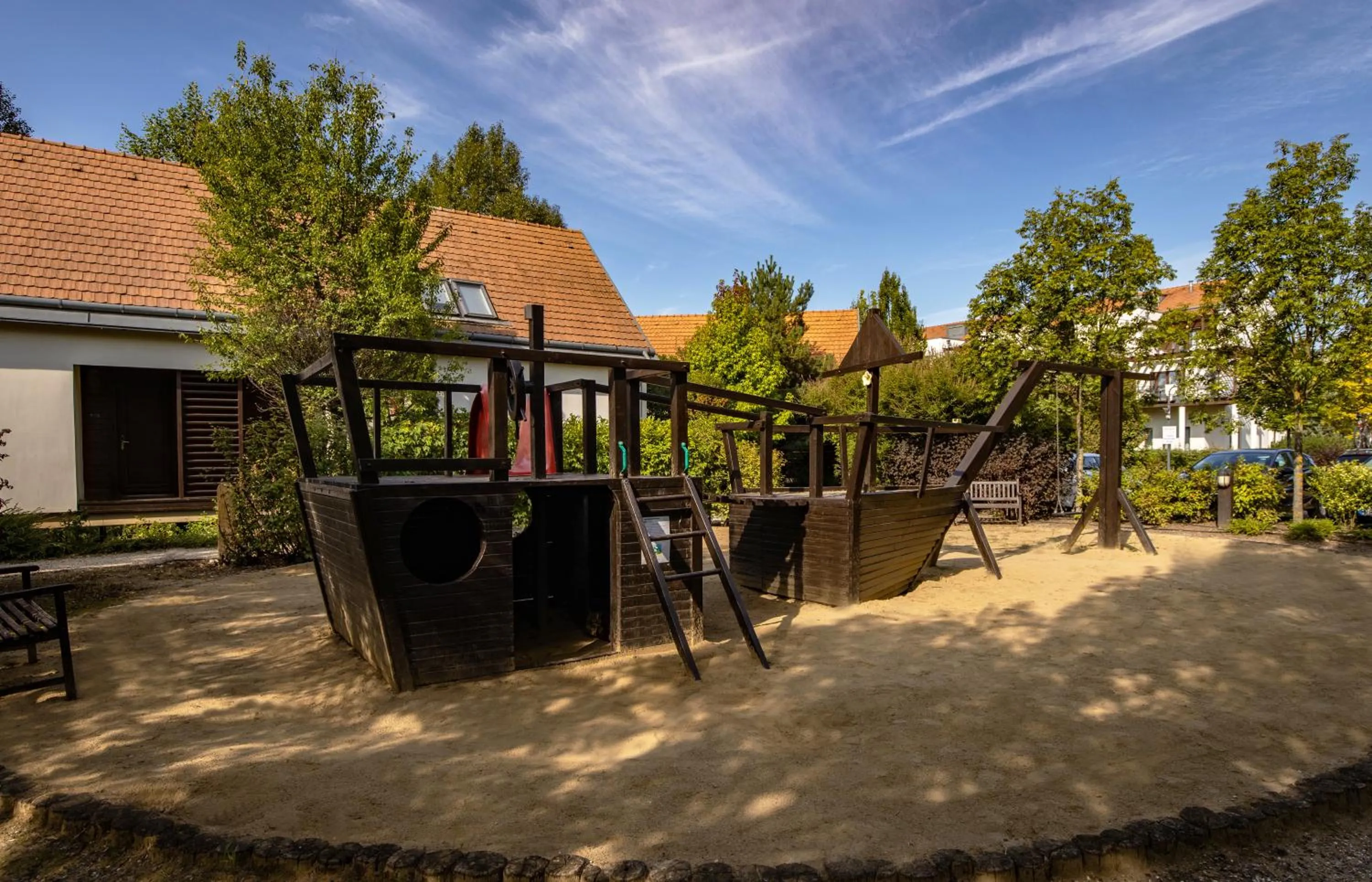 Children play ground in Tisza Balneum Hotel