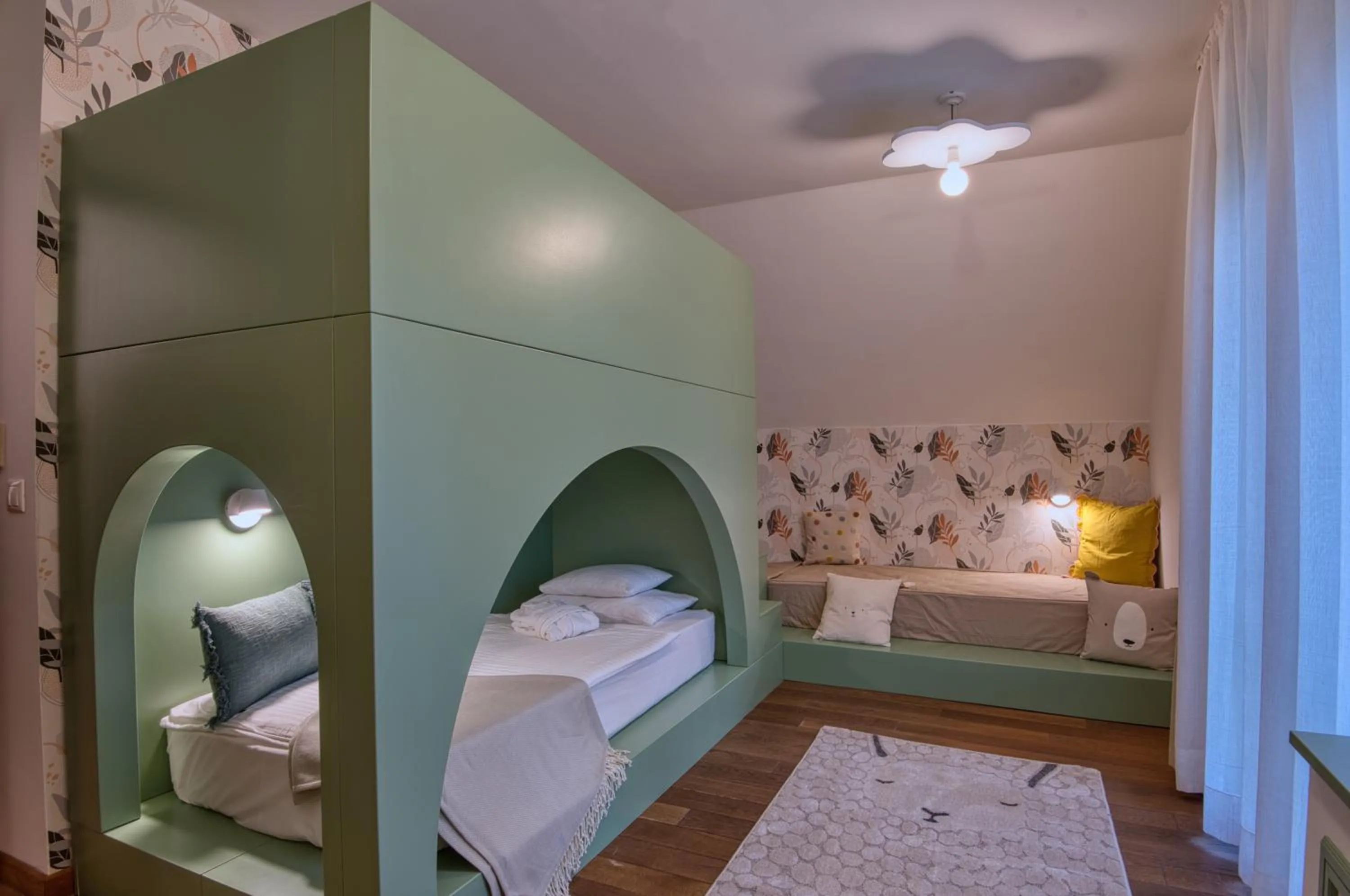 Bed in Tisza Balneum Hotel