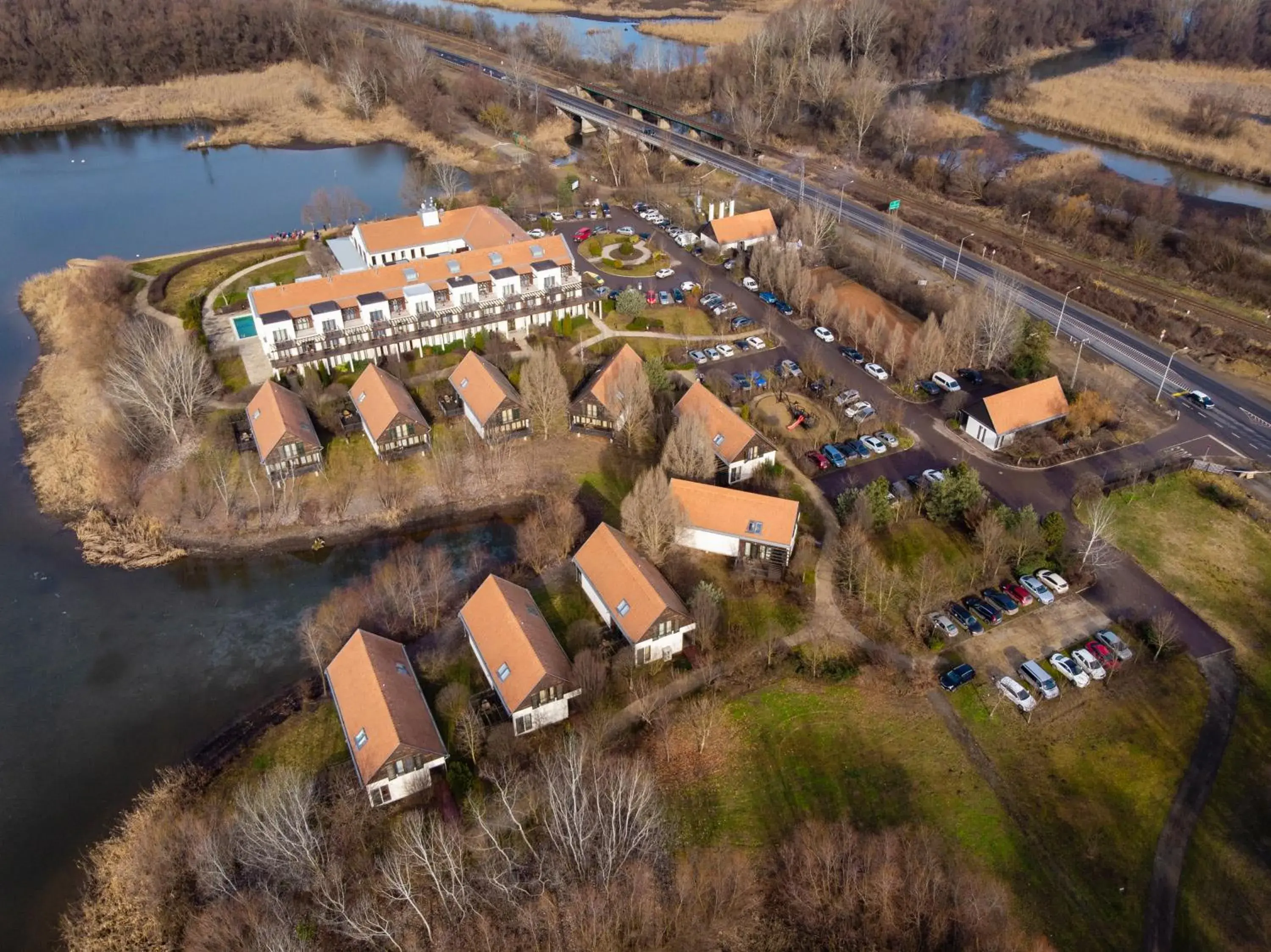 Bird's eye view in Tisza Balneum Hotel Bird's eye view in Tisza Balneum Hotel