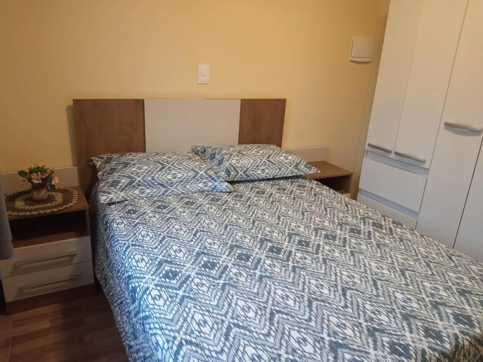 Bedroom, Bed in Residencial Recanto Paraíso BC - Apartamento