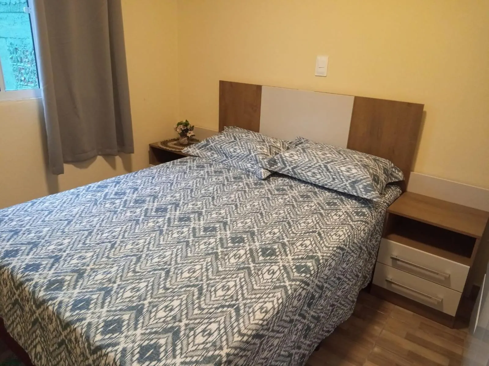 Bedroom, Bed in Residencial Recanto Paraíso BC - Apartamento