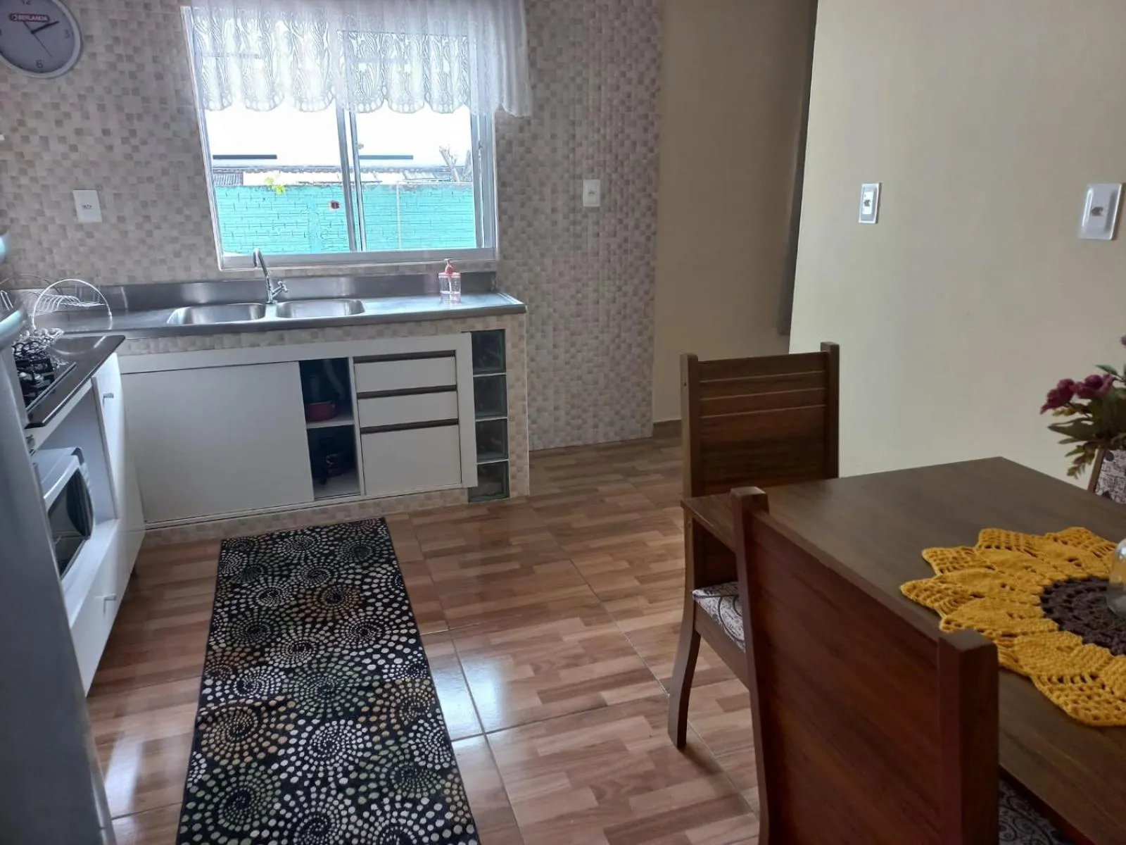 Kitchen or kitchenette in Residencial Recanto Paraíso BC - Apartamento