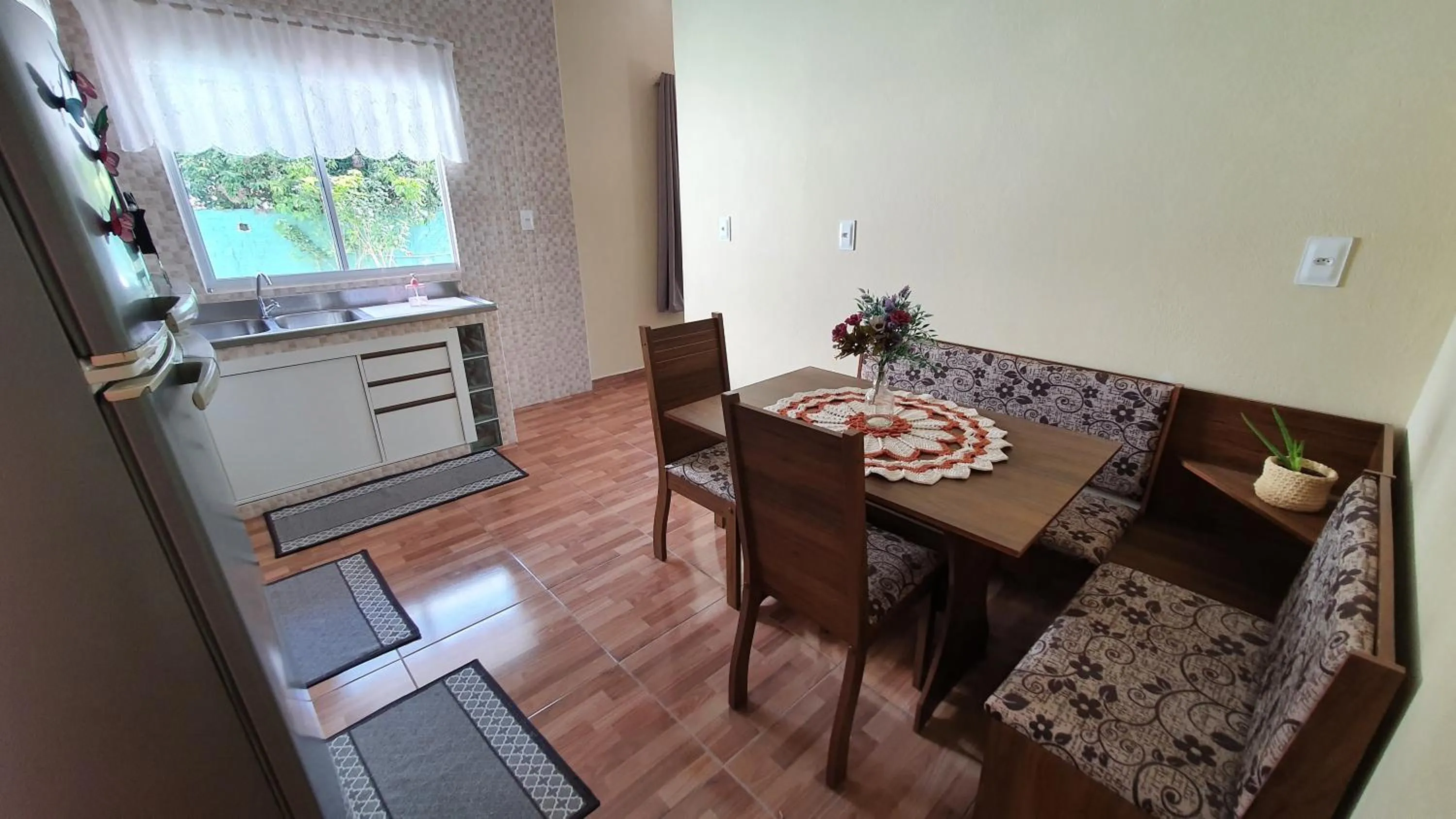 Kitchen or kitchenette in Residencial Recanto Paraíso BC - Apartamento