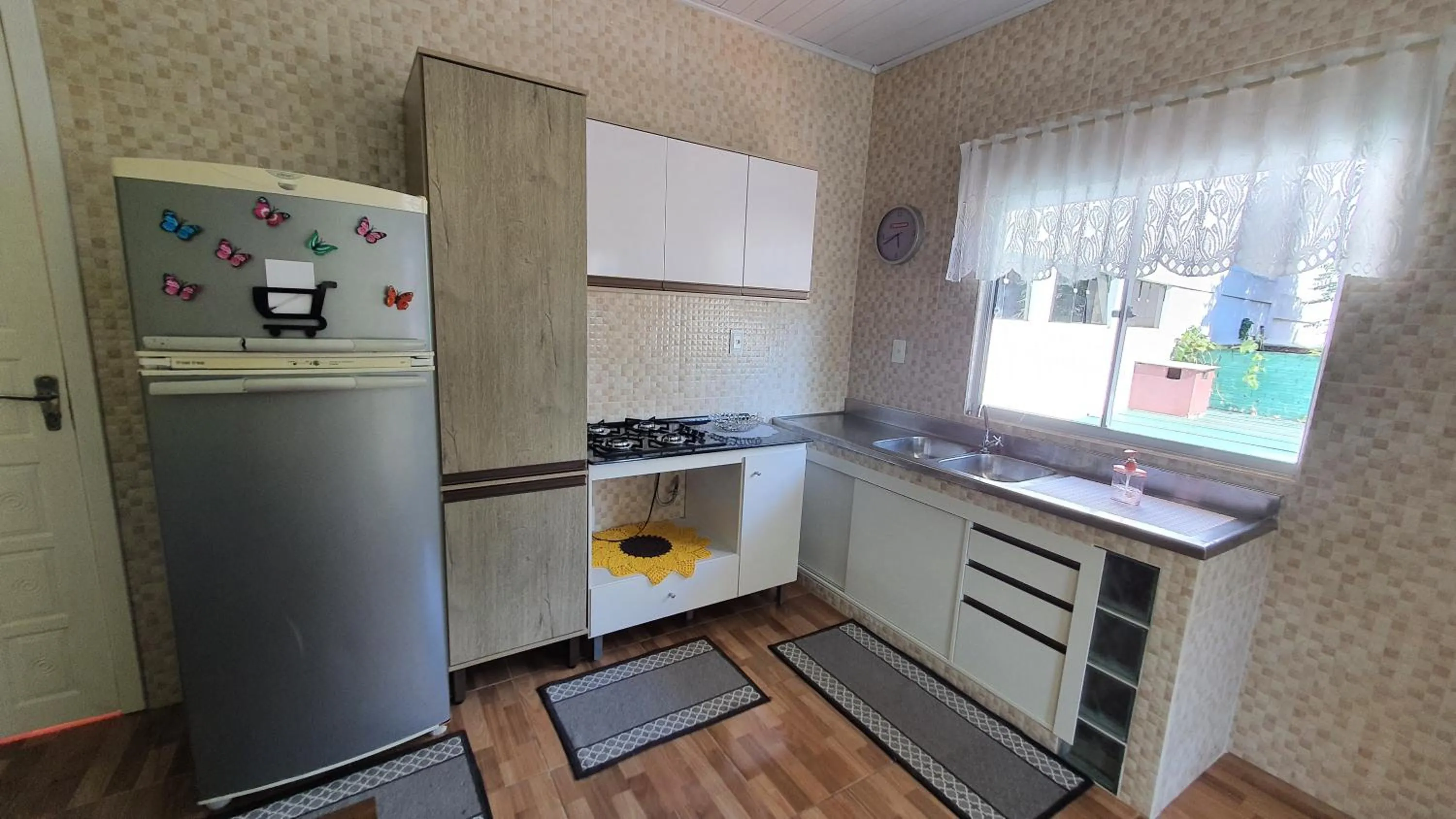 Kitchen or kitchenette in Residencial Recanto Paraíso BC - Apartamento