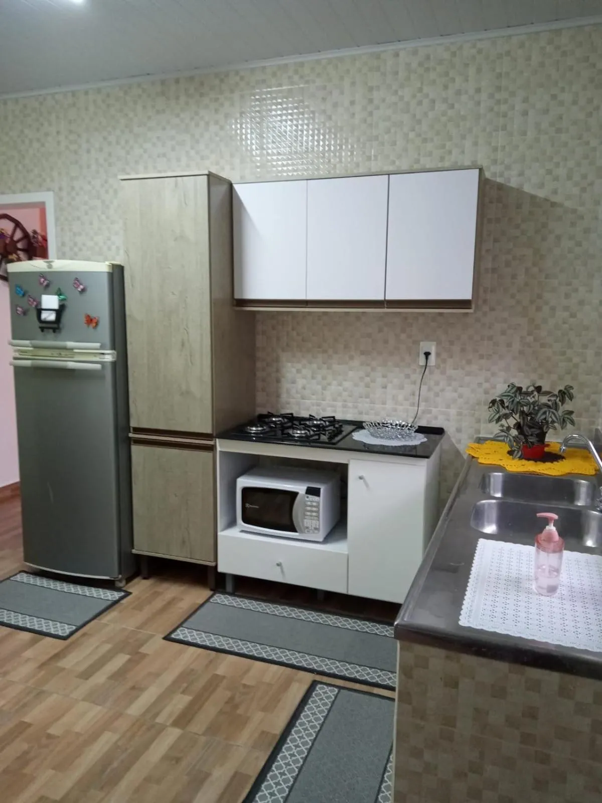 Kitchen or kitchenette in Residencial Recanto Paraíso BC - Apartamento