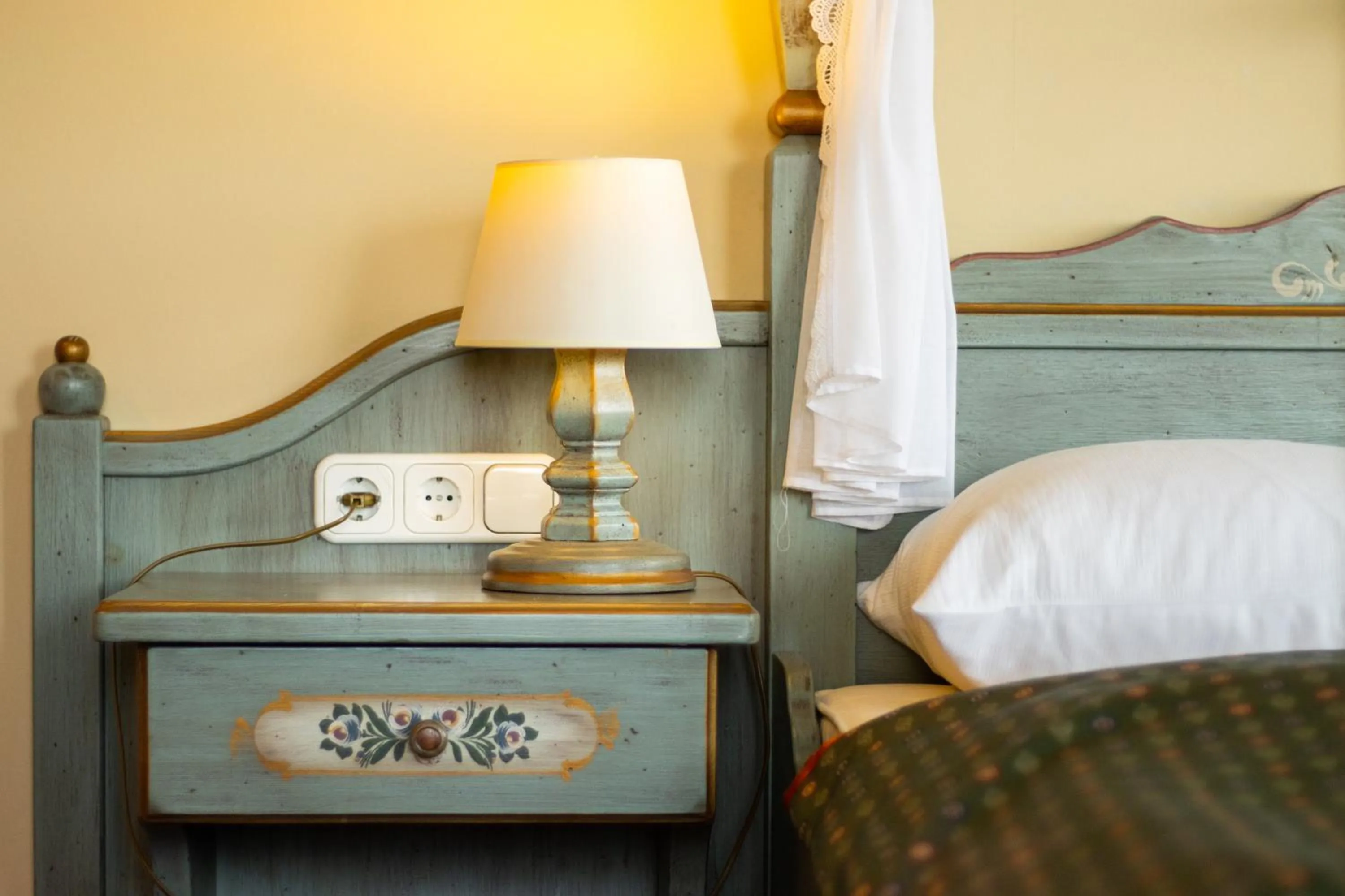 Bed in Aquamarina Hotel Visegrád