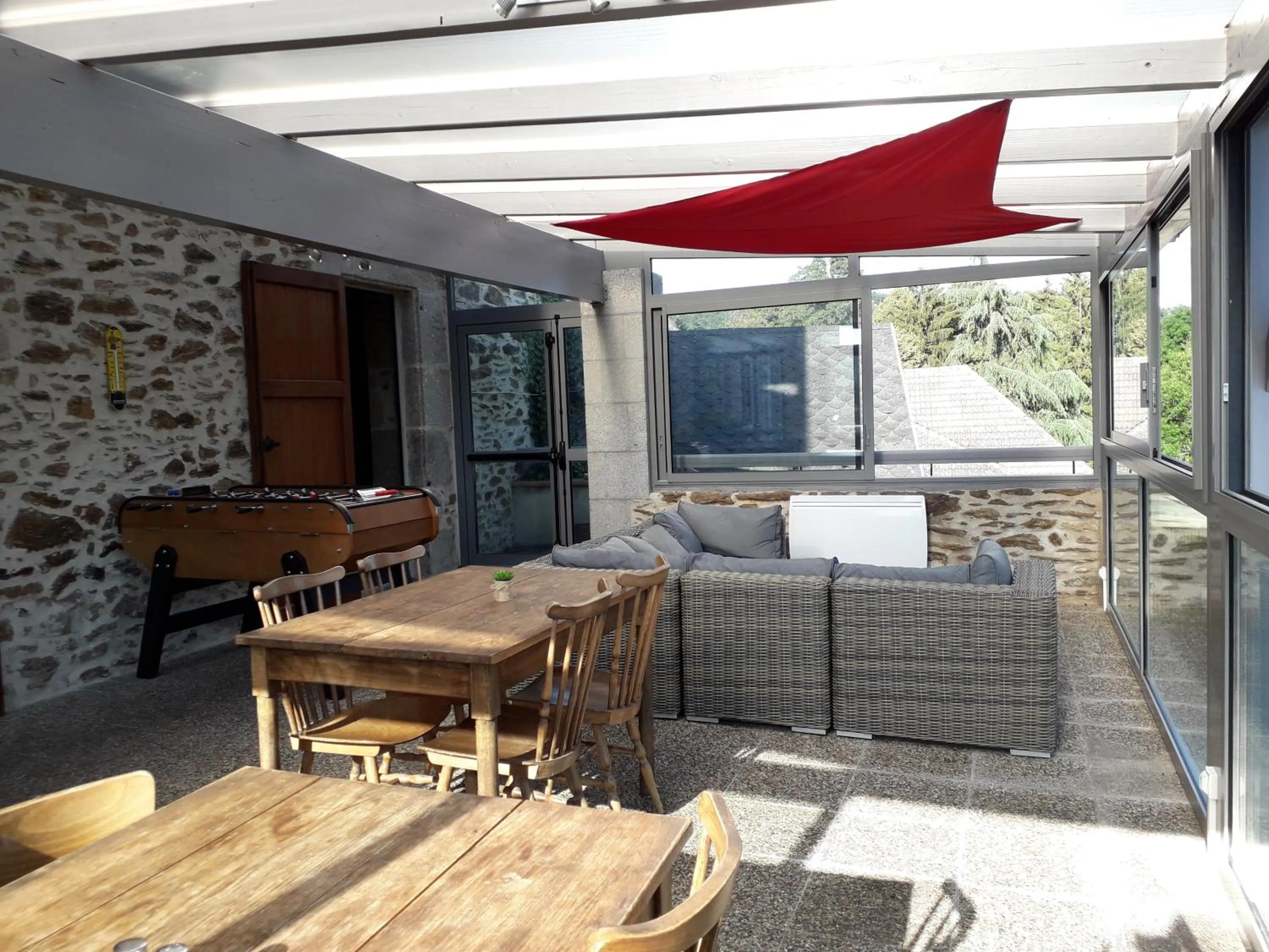 Patio in Le Tromp' L'Œil