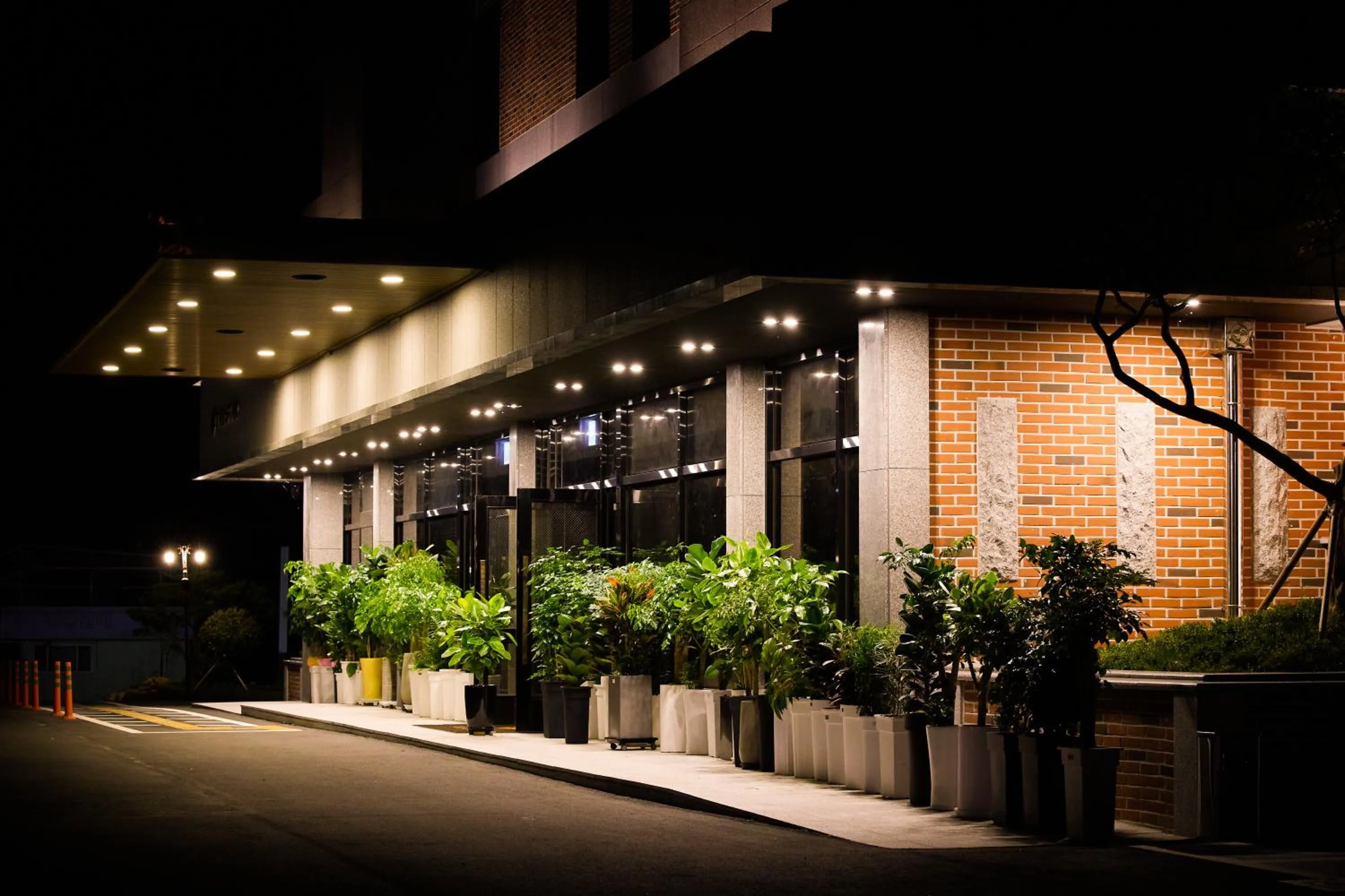 Quiet street view in Hotel The Star