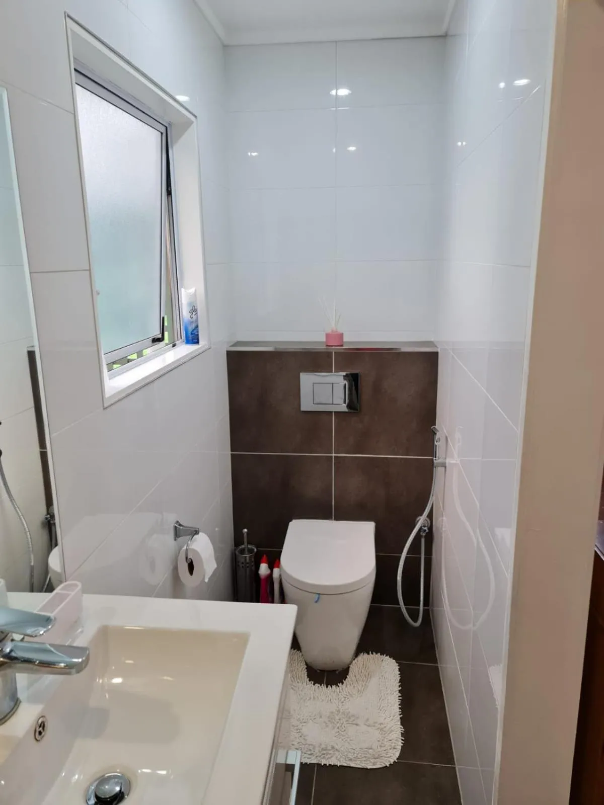Bathroom in Hidden Gem and Entire Bungalow in Central hutt