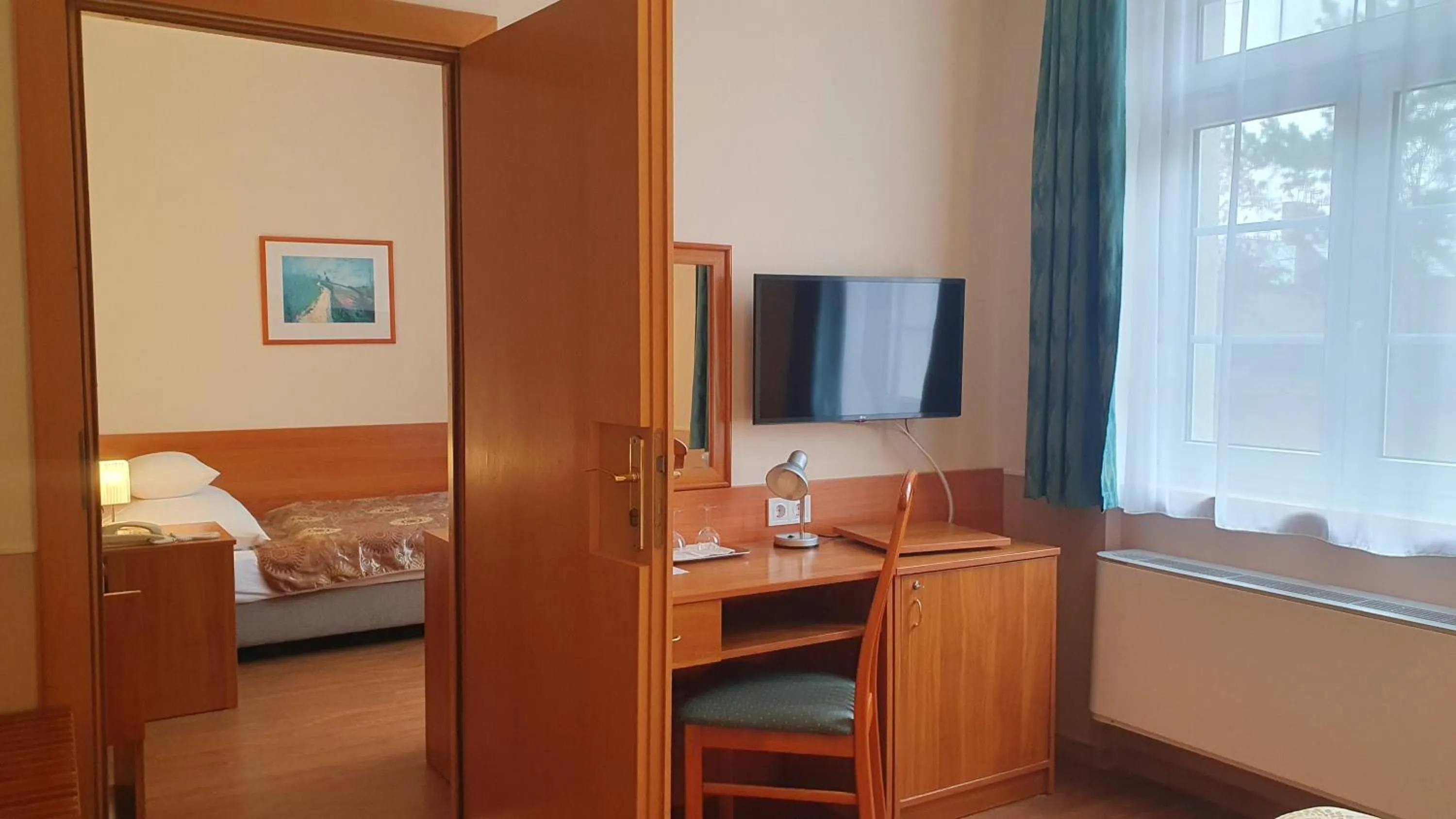 Bed in Hotel Baross