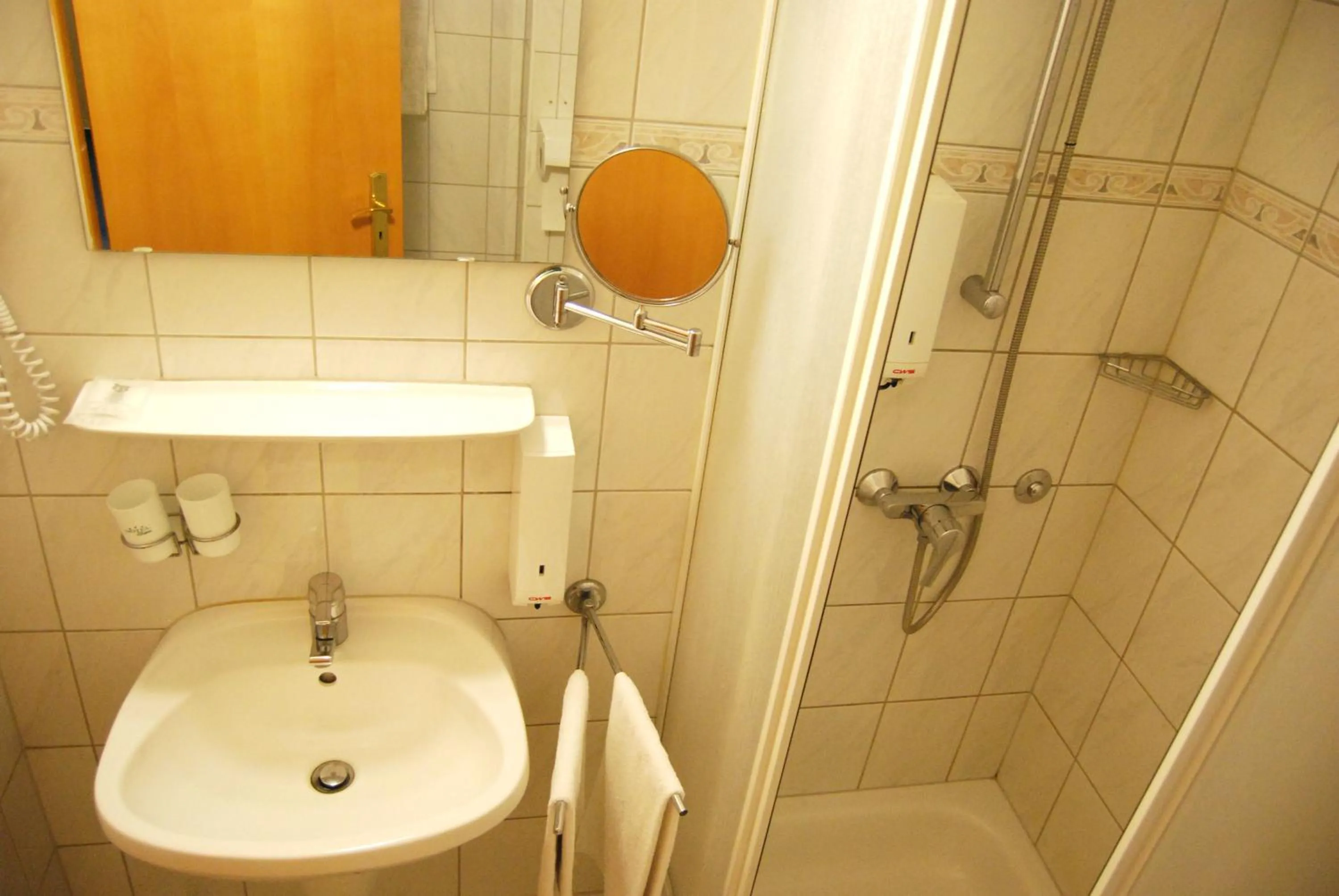 Bathroom in Hotel Baross