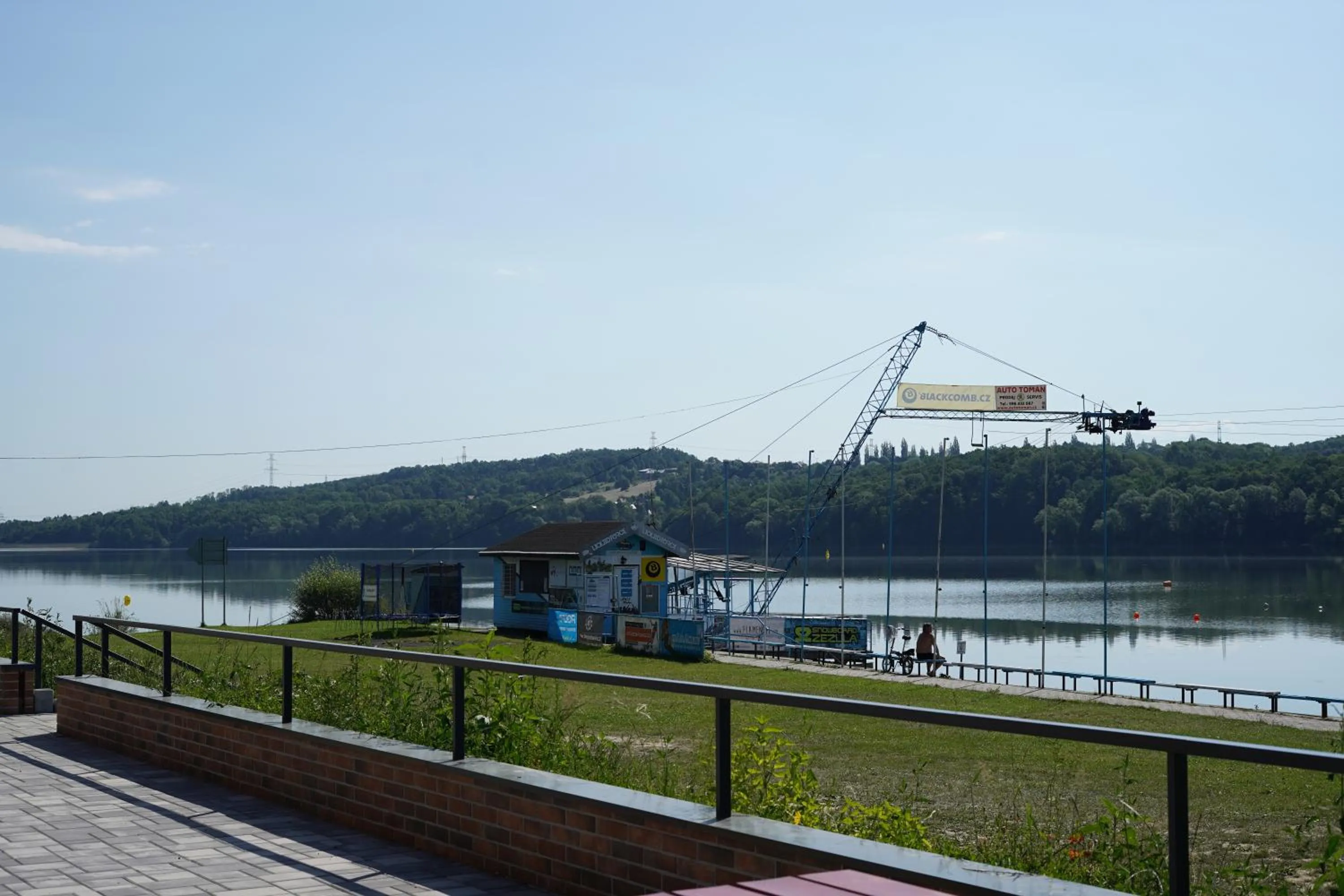 Lake view in Resort Těrlicko