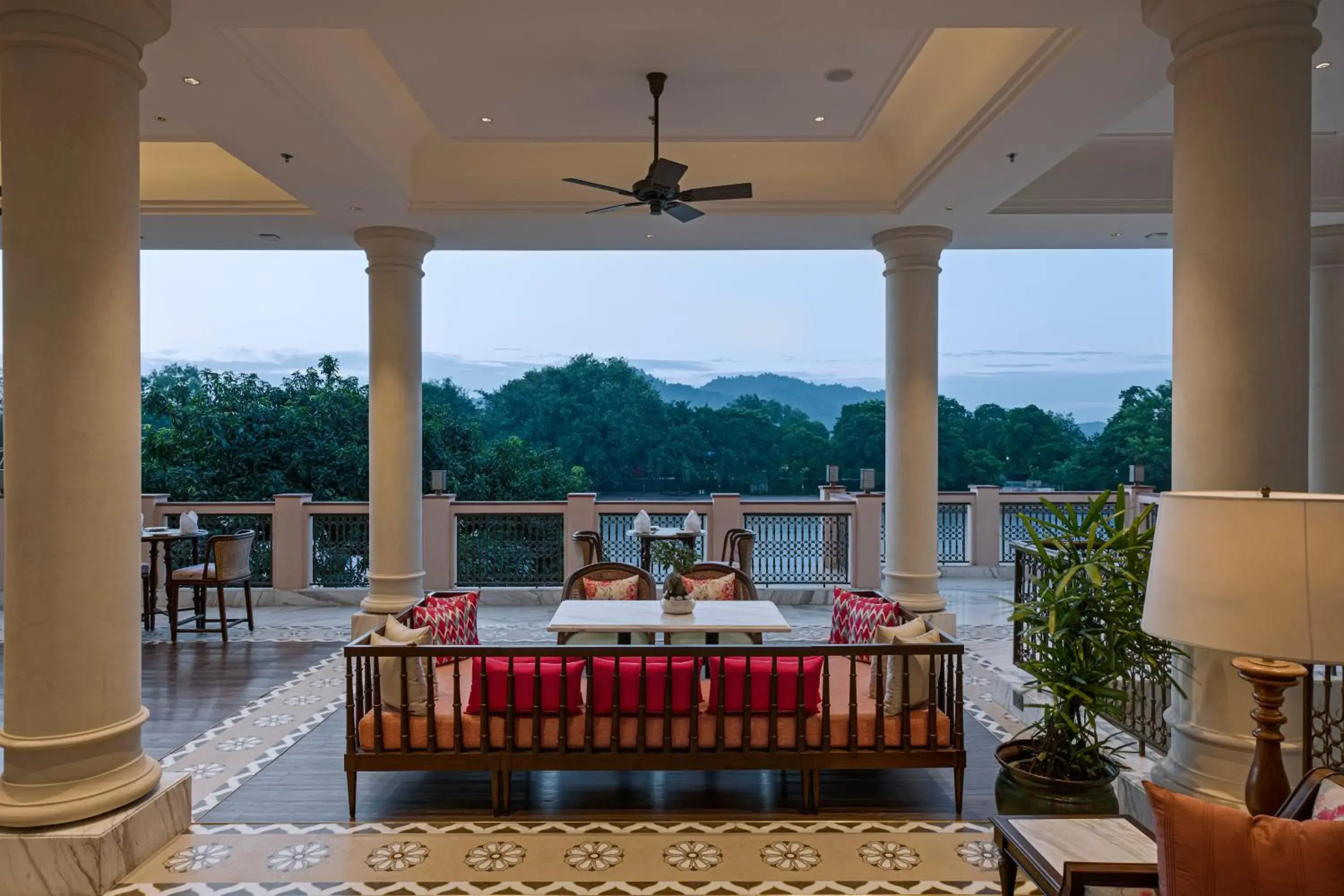 Lobby or reception in Pilibhit House, Haridwar – IHCL SeleQtions Lobby or reception in Pilibhit House, Haridwar – IHCL SeleQtions