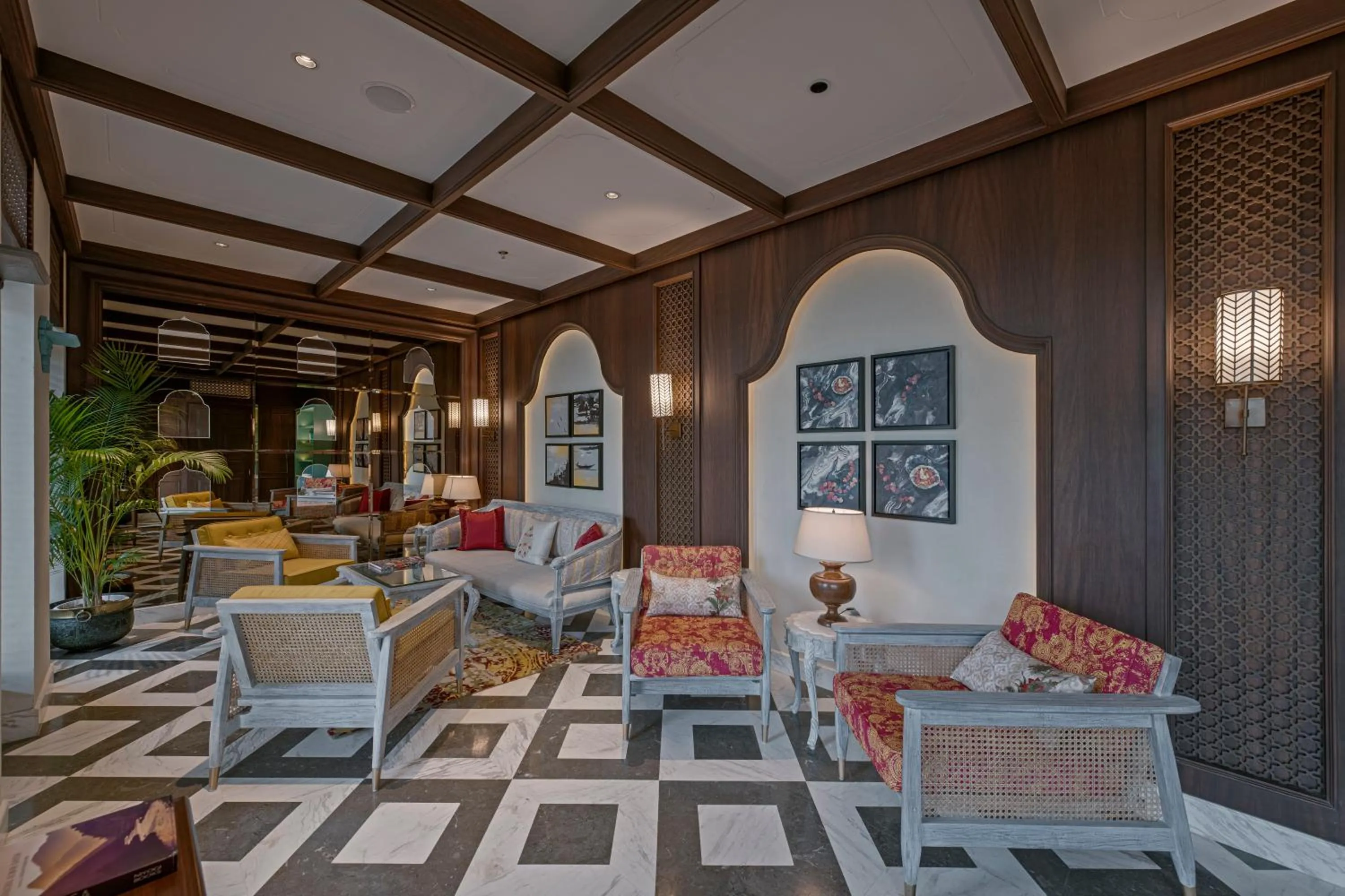 Seating area in Pilibhit House, Haridwar – IHCL SeleQtions