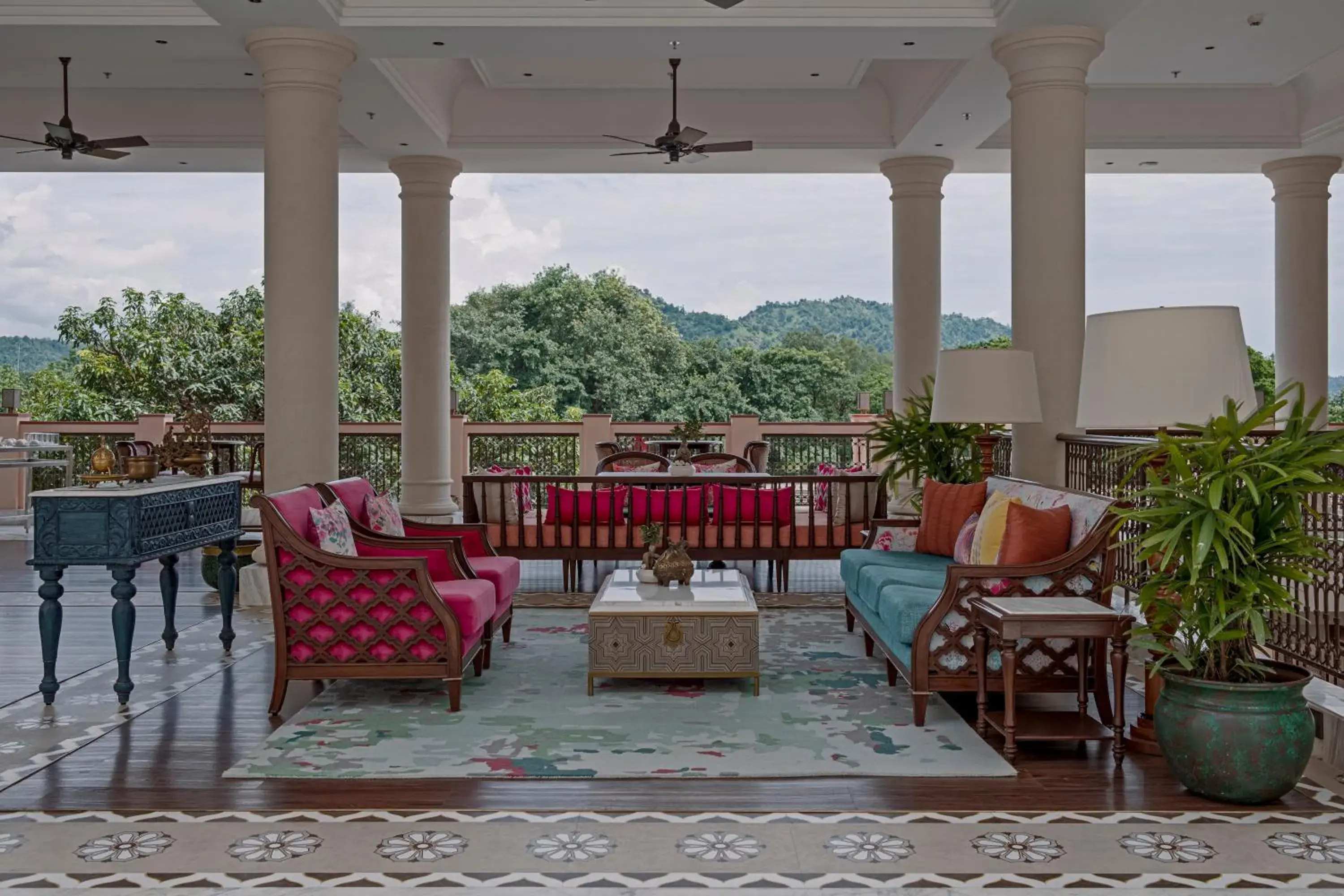 Lobby or reception in Pilibhit House, Haridwar – IHCL SeleQtions Lobby or reception in Pilibhit House, Haridwar – IHCL SeleQtions