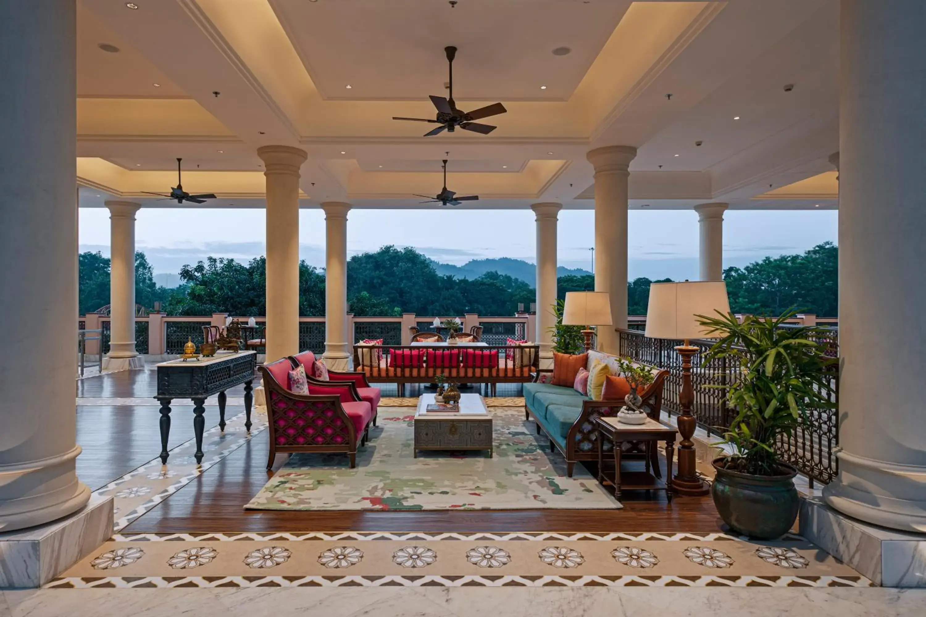 Lobby or reception in Pilibhit House, Haridwar – IHCL SeleQtions Lobby or reception in Pilibhit House, Haridwar – IHCL SeleQtions