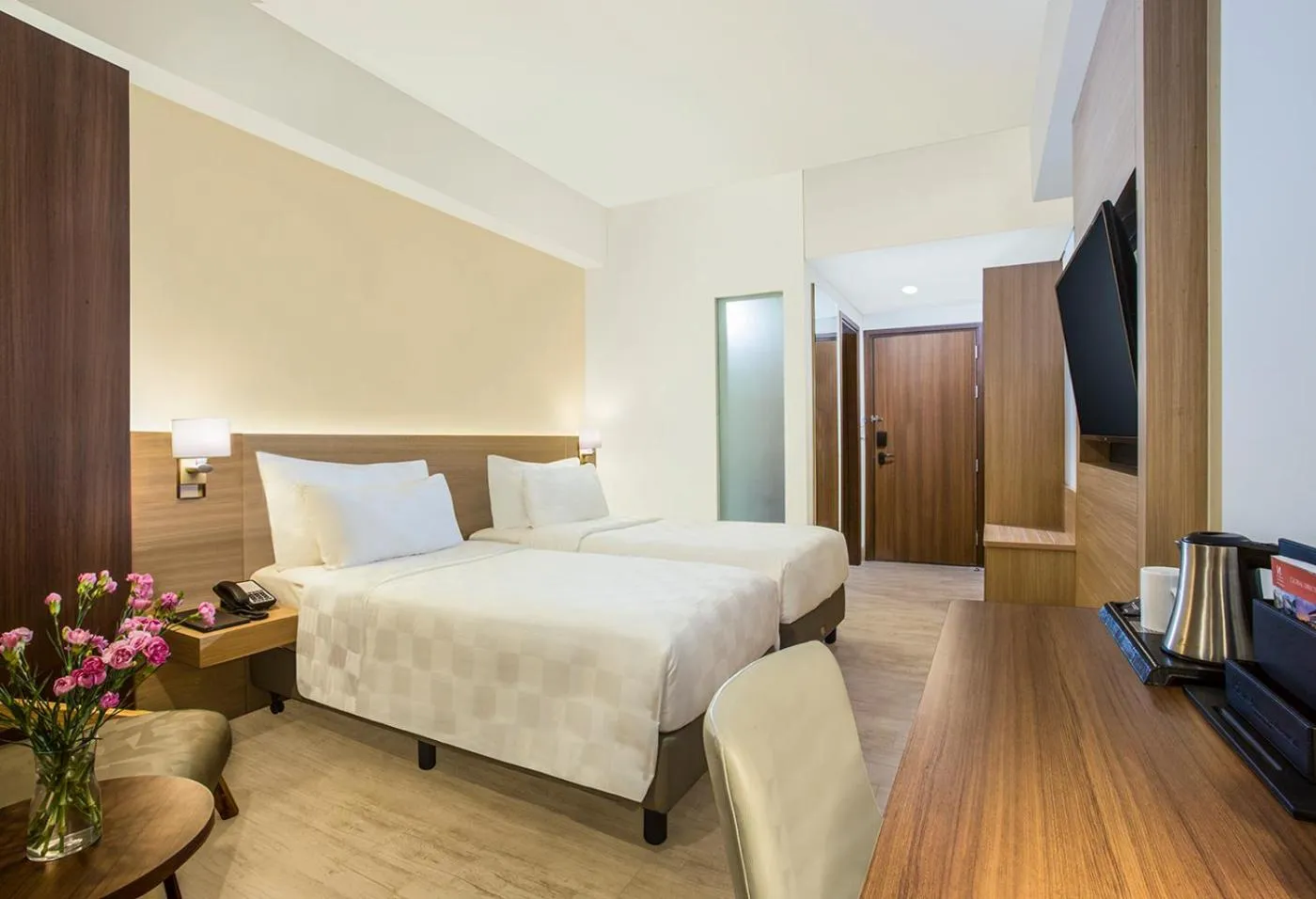 Bedroom, Bed in Swiss-Belhotel Cendrawasih, Biak