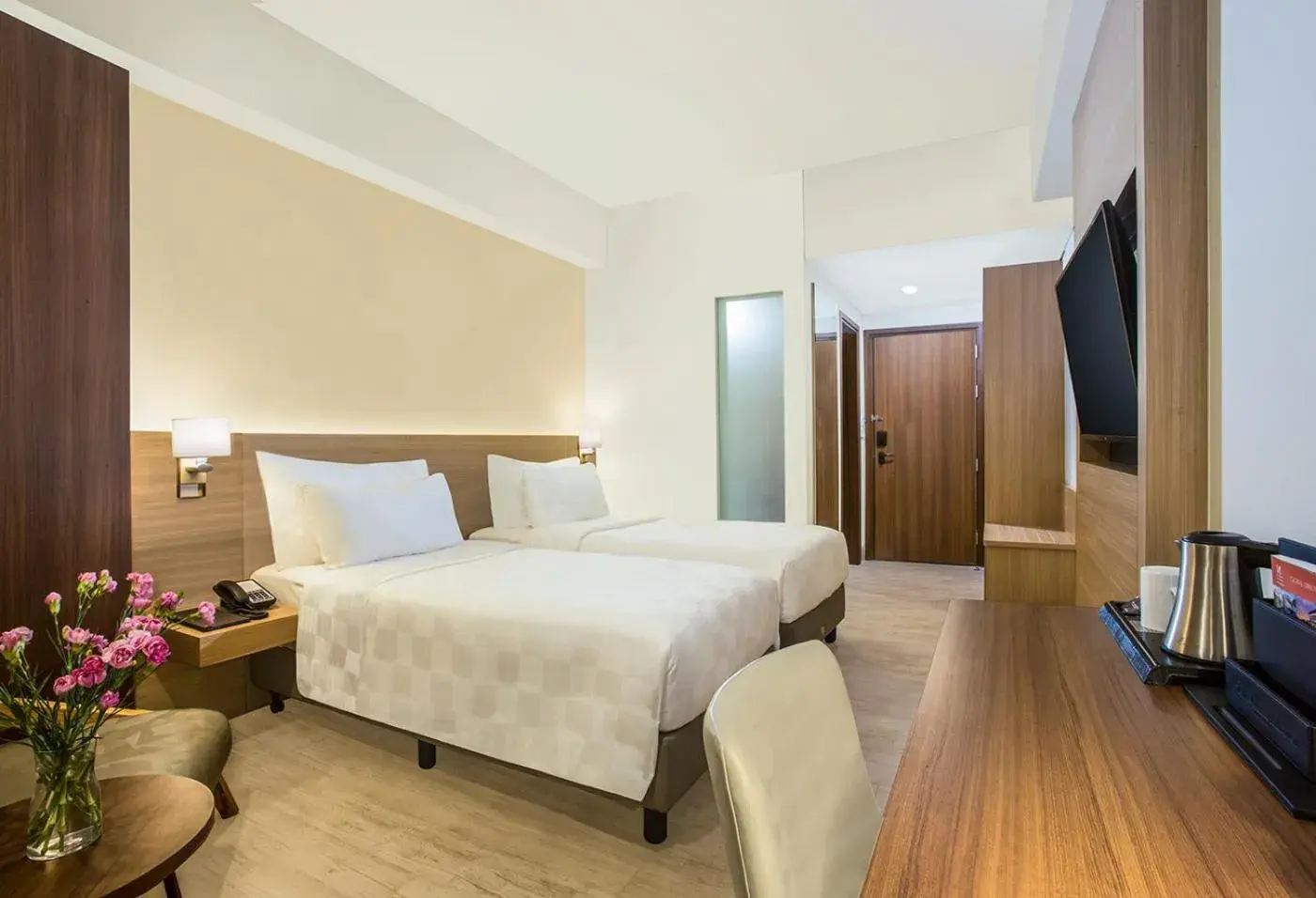 Superior Twin Room in Swiss-Belhotel Cendrawasih, Biak Superior Twin Room in Swiss-Belhotel Cendrawasih, Biak