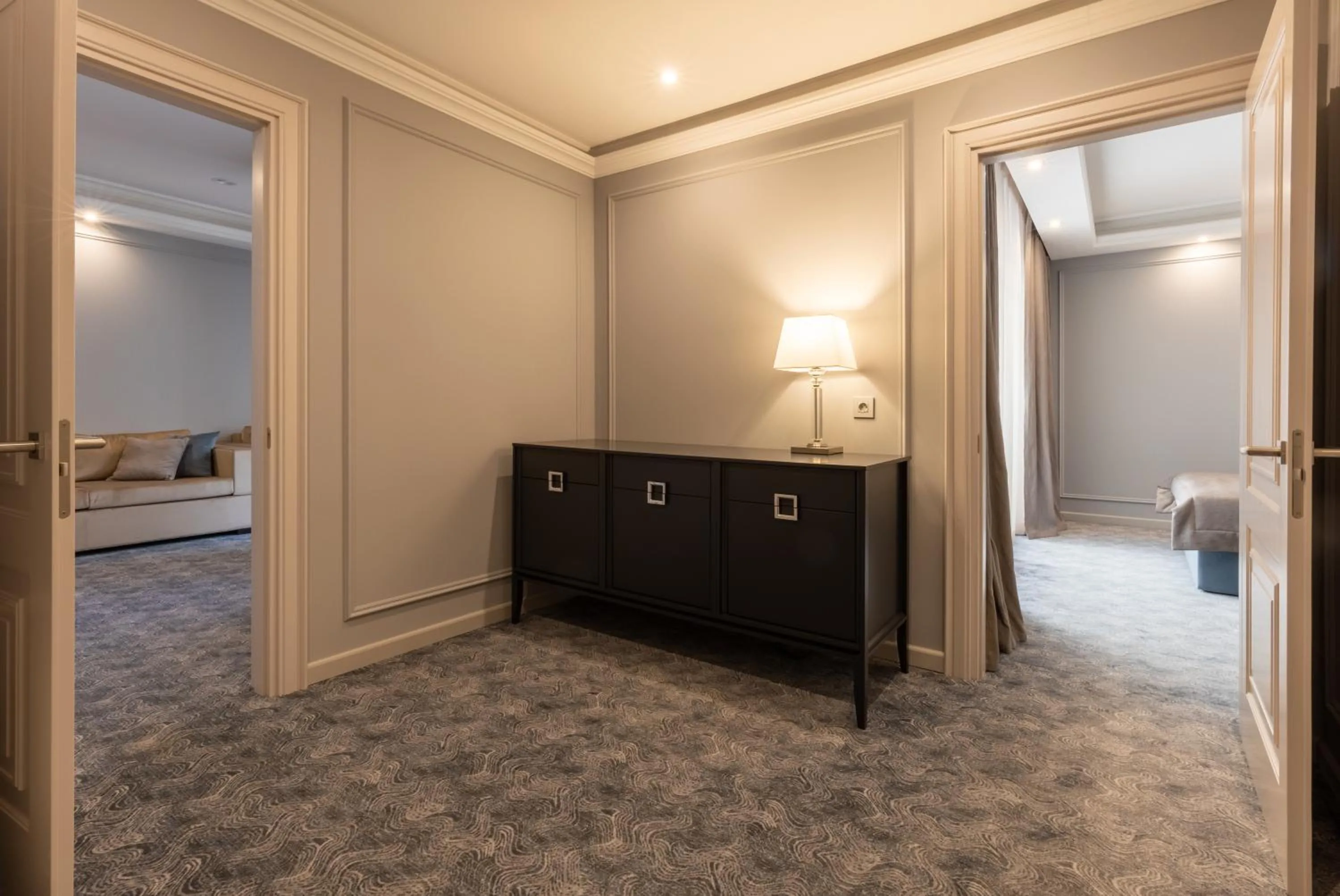 Seating area, Bed in Dvoryansky Hotel