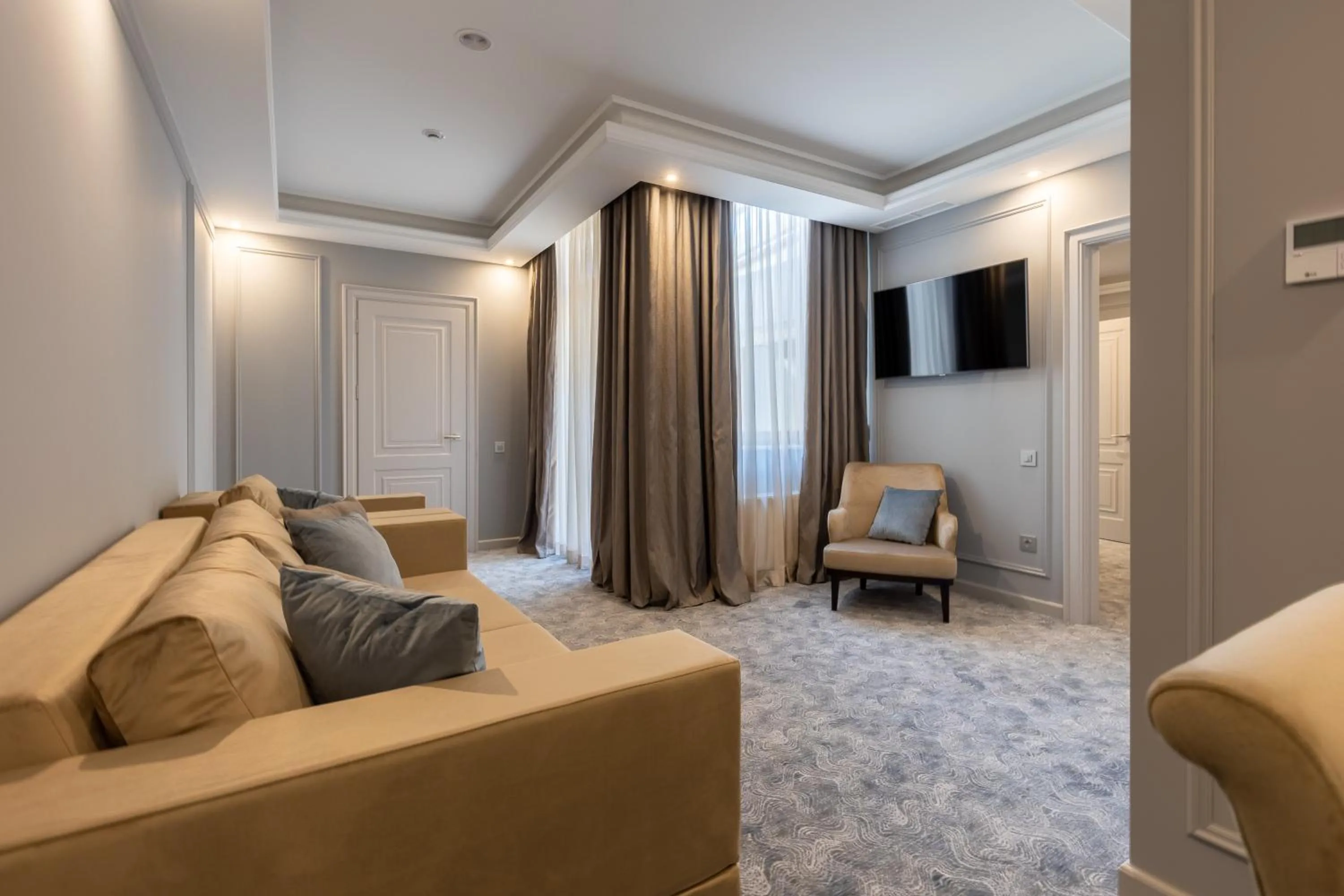 Living room in Dvoryansky Hotel