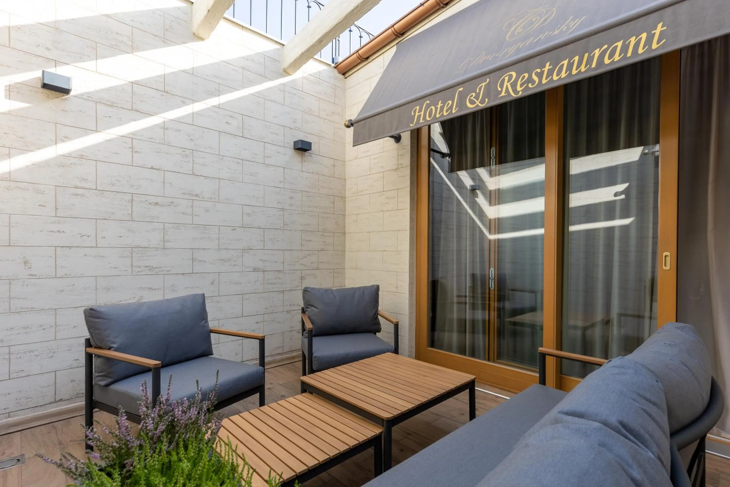 Balcony/Terrace in Dvoryansky Hotel