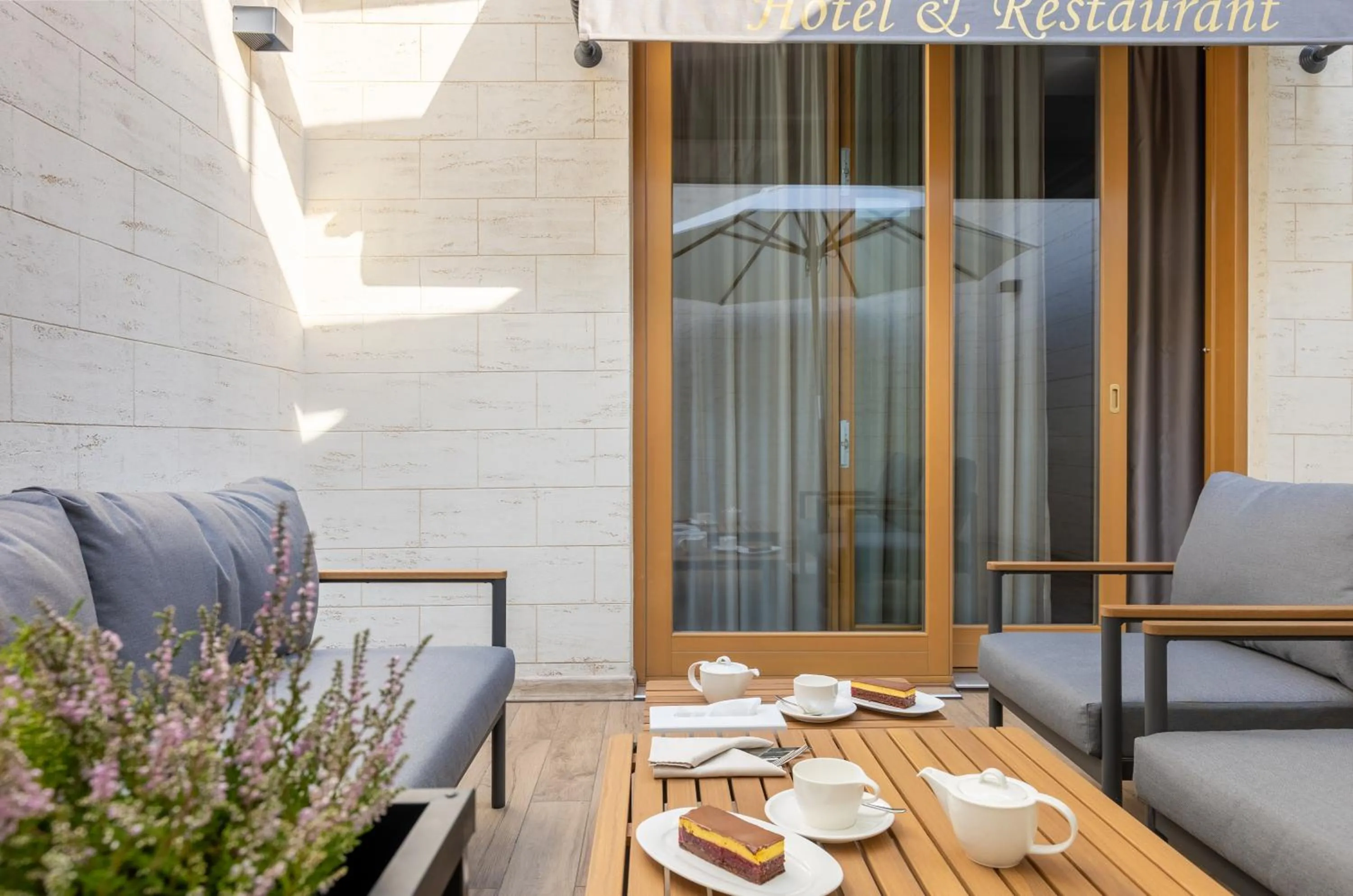 Patio in Dvoryansky Hotel