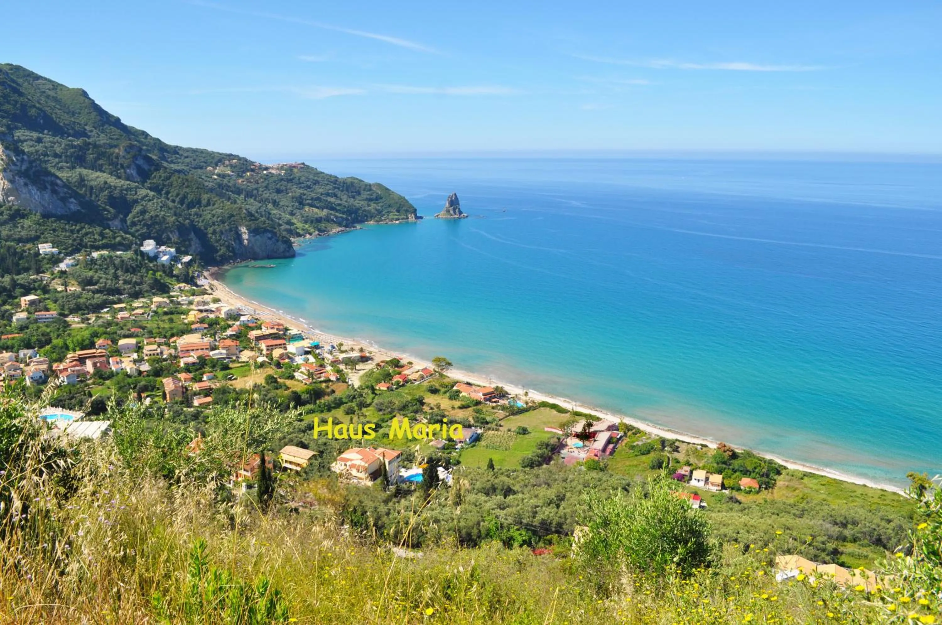 Apartments Maria with Pool - Agios Gordios Beach