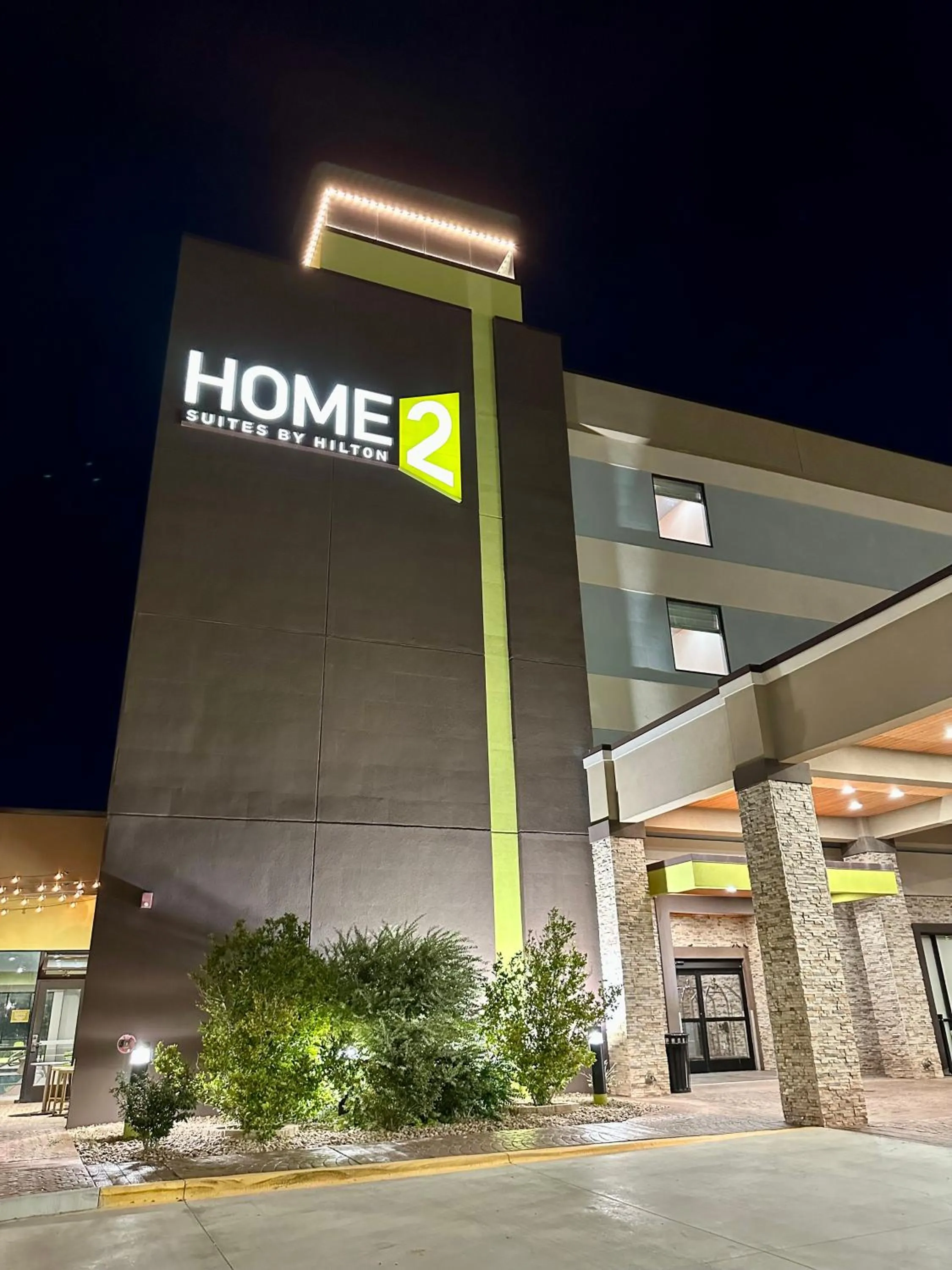 Property building in Home2 Suites By Hilton Amarillo East