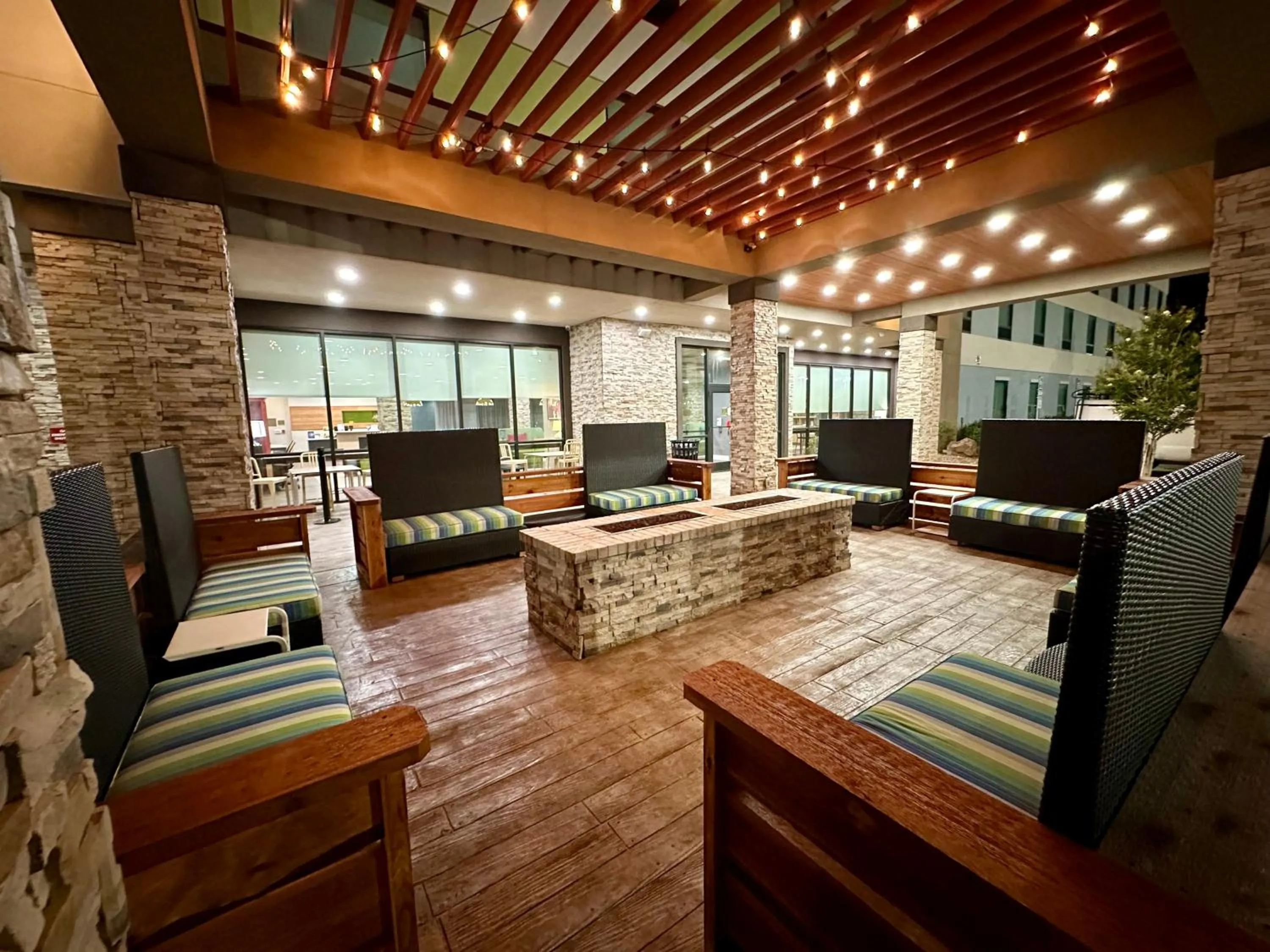 Patio in Home2 Suites By Hilton Amarillo East
