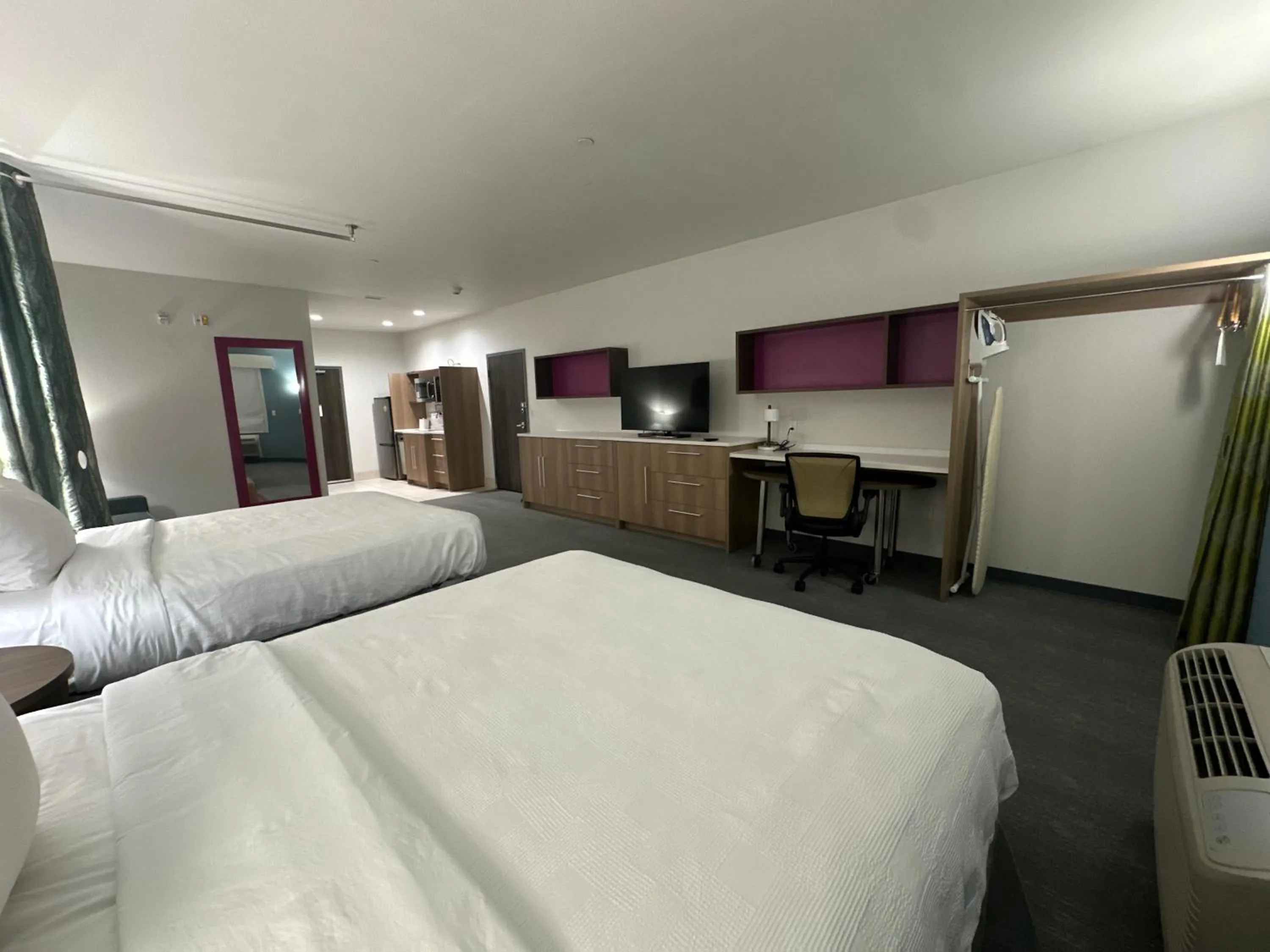 Bed in Home2 Suites By Hilton Amarillo East