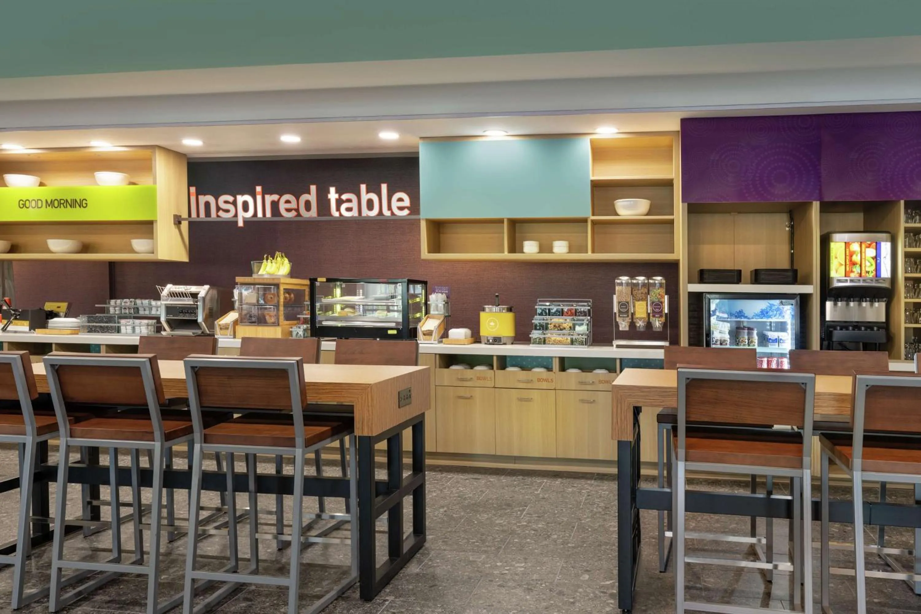 Breakfast in Home2 Suites By Hilton Vicksburg, Ms