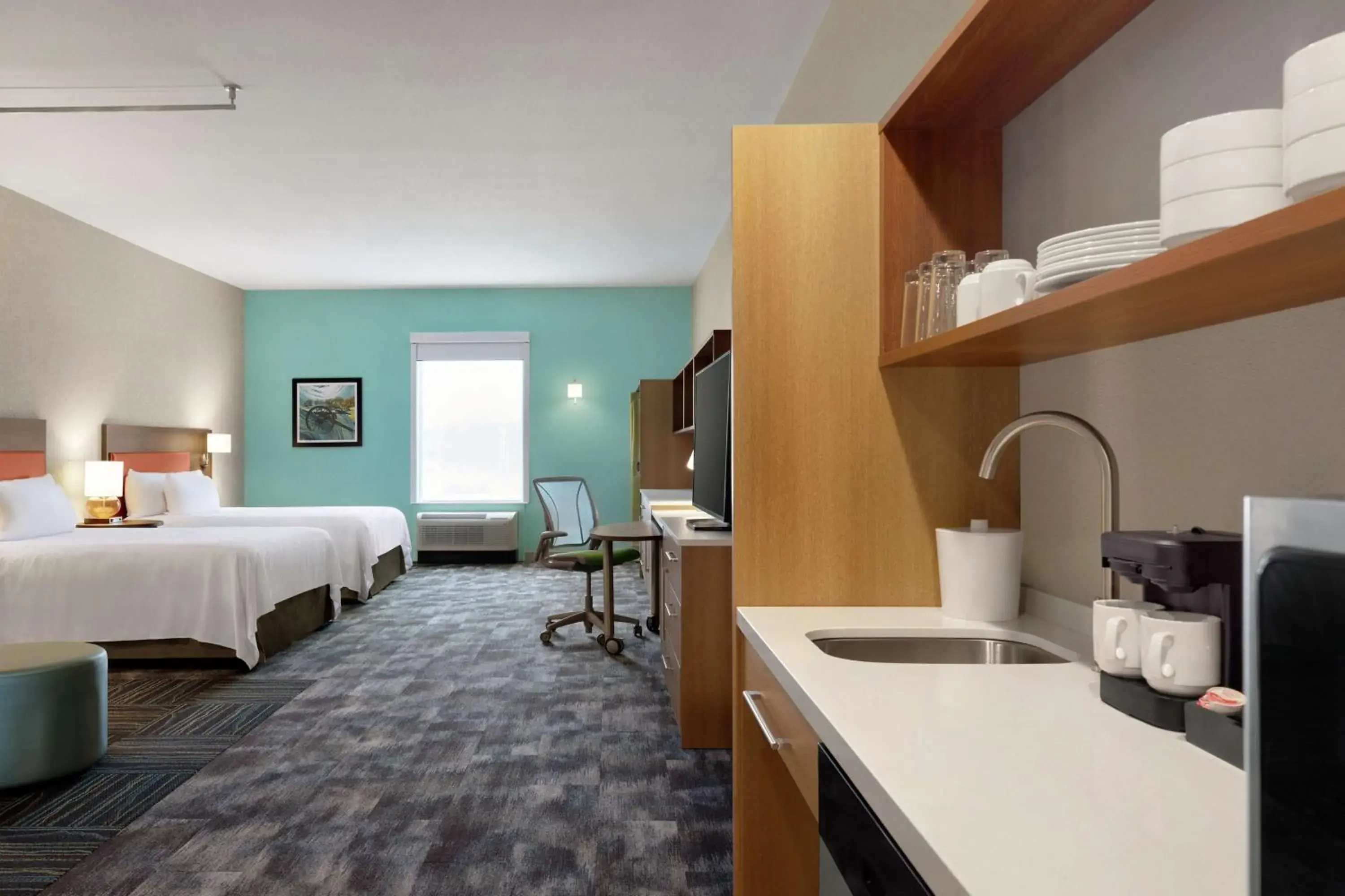 Bedroom, Bed in Home2 Suites By Hilton Vicksburg, Ms Bedroom, Bed in Home2 Suites By Hilton Vicksburg, Ms