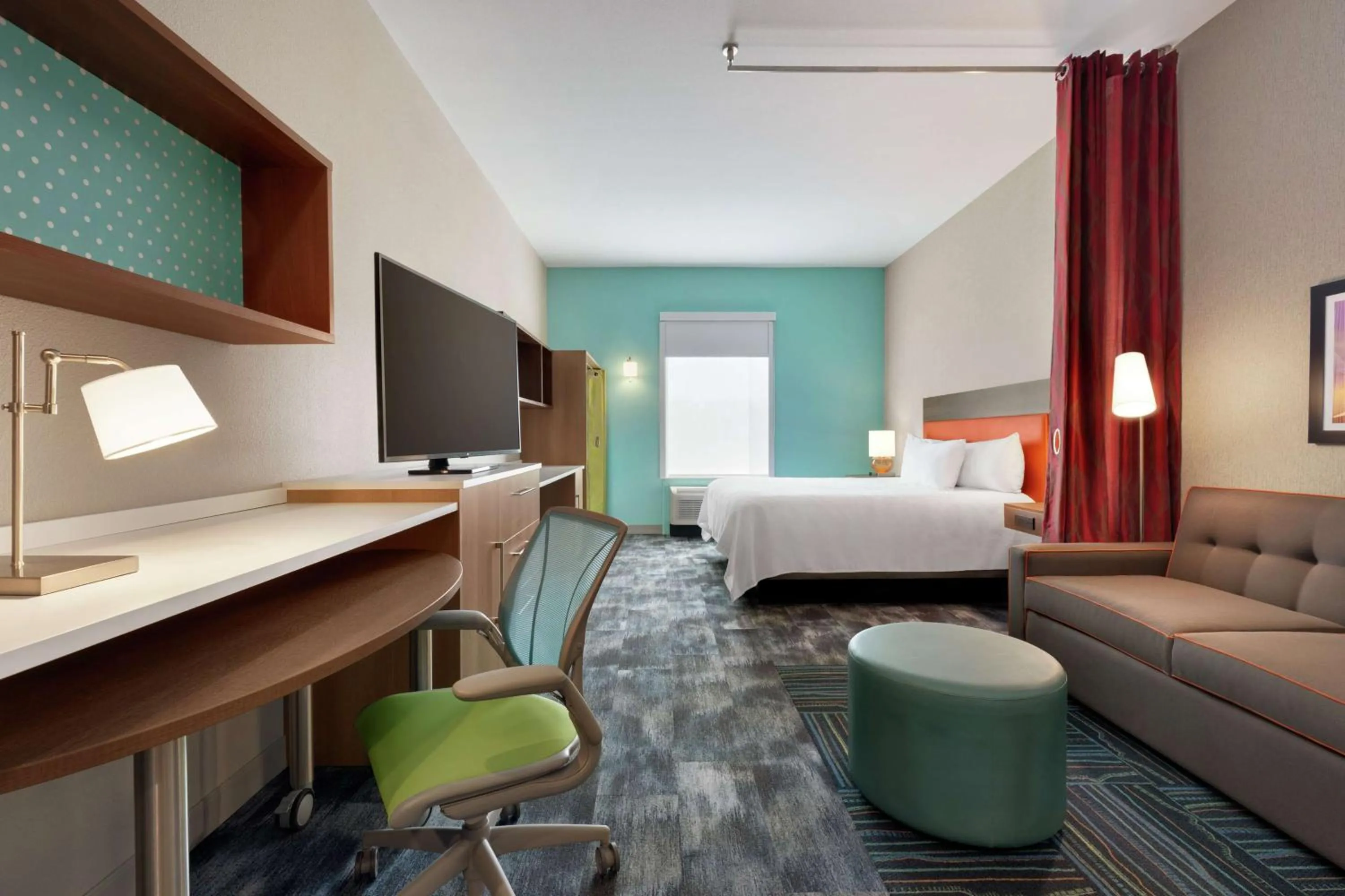 Bedroom, Bed in Home2 Suites By Hilton Vicksburg, Ms