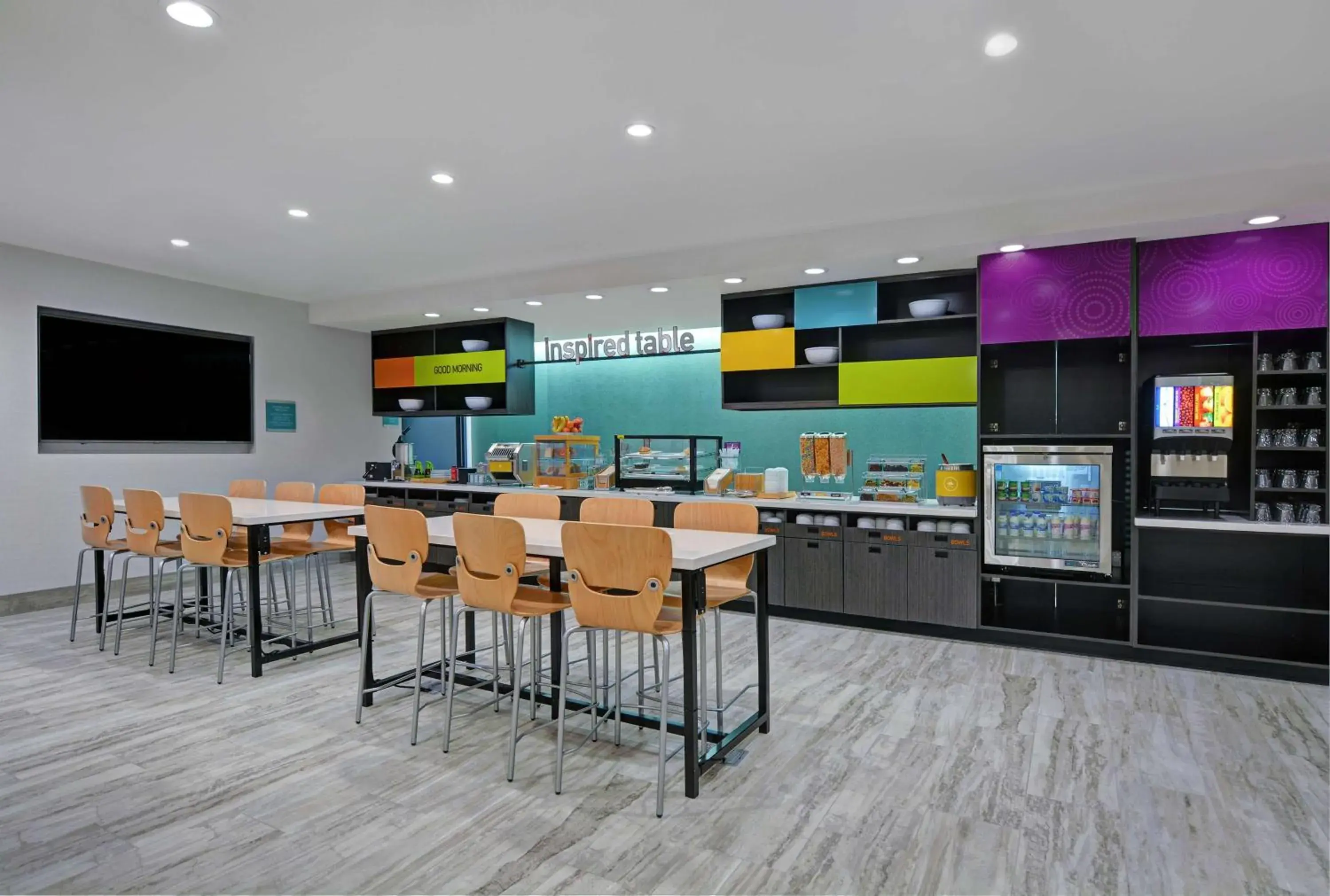 Breakfast in Home2 Suites By Hilton Bentonville Rogers Breakfast in Home2 Suites By Hilton Bentonville Rogers