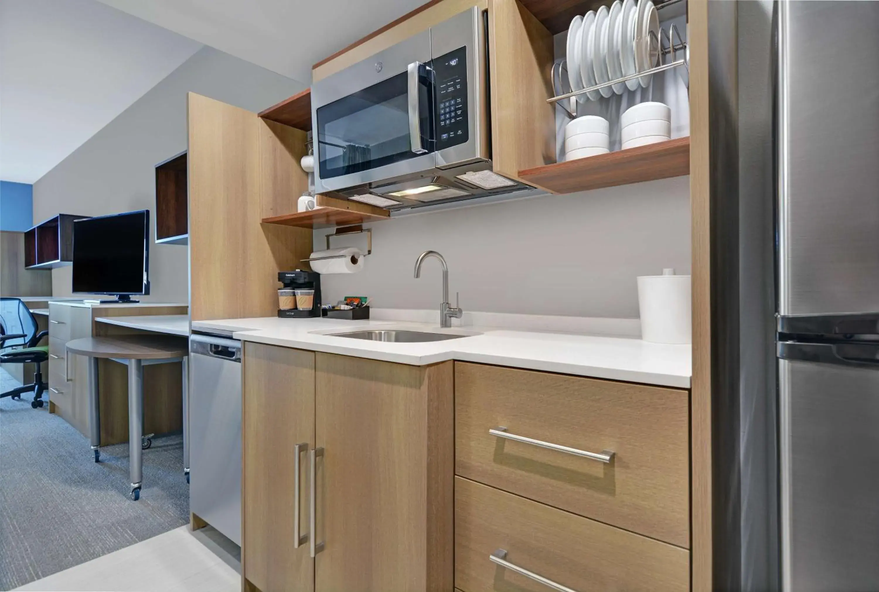 Queen Studio Suite with Two Queen Beds - Non-Smoking in Home2 Suites By Hilton Bentonville Rogers Queen Studio Suite with Two Queen Beds - Non-Smoking in Home2 Suites By Hilton Bentonville Rogers