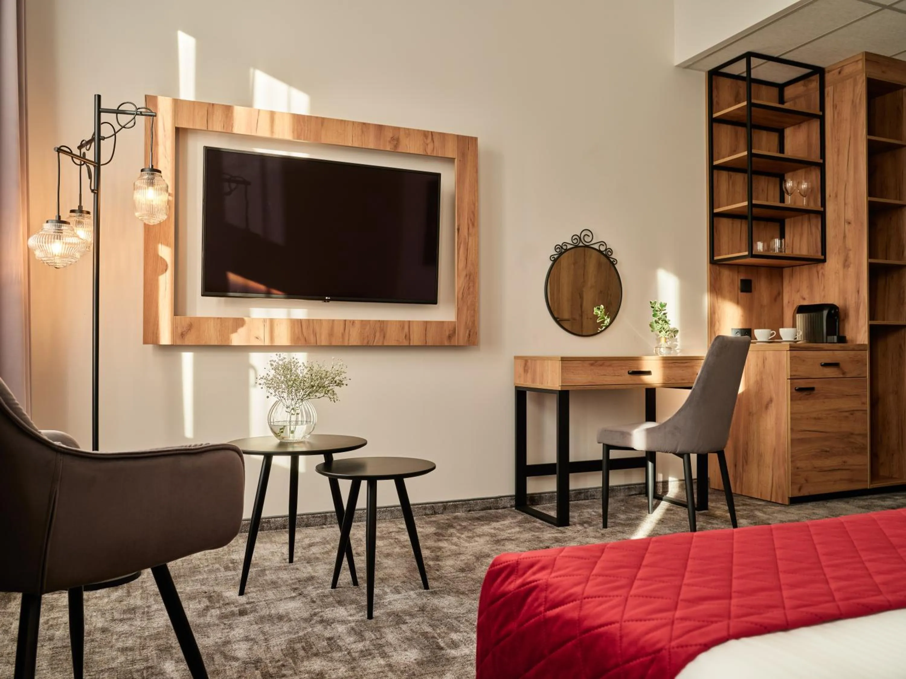 Living room in 1891 Garni Hotel