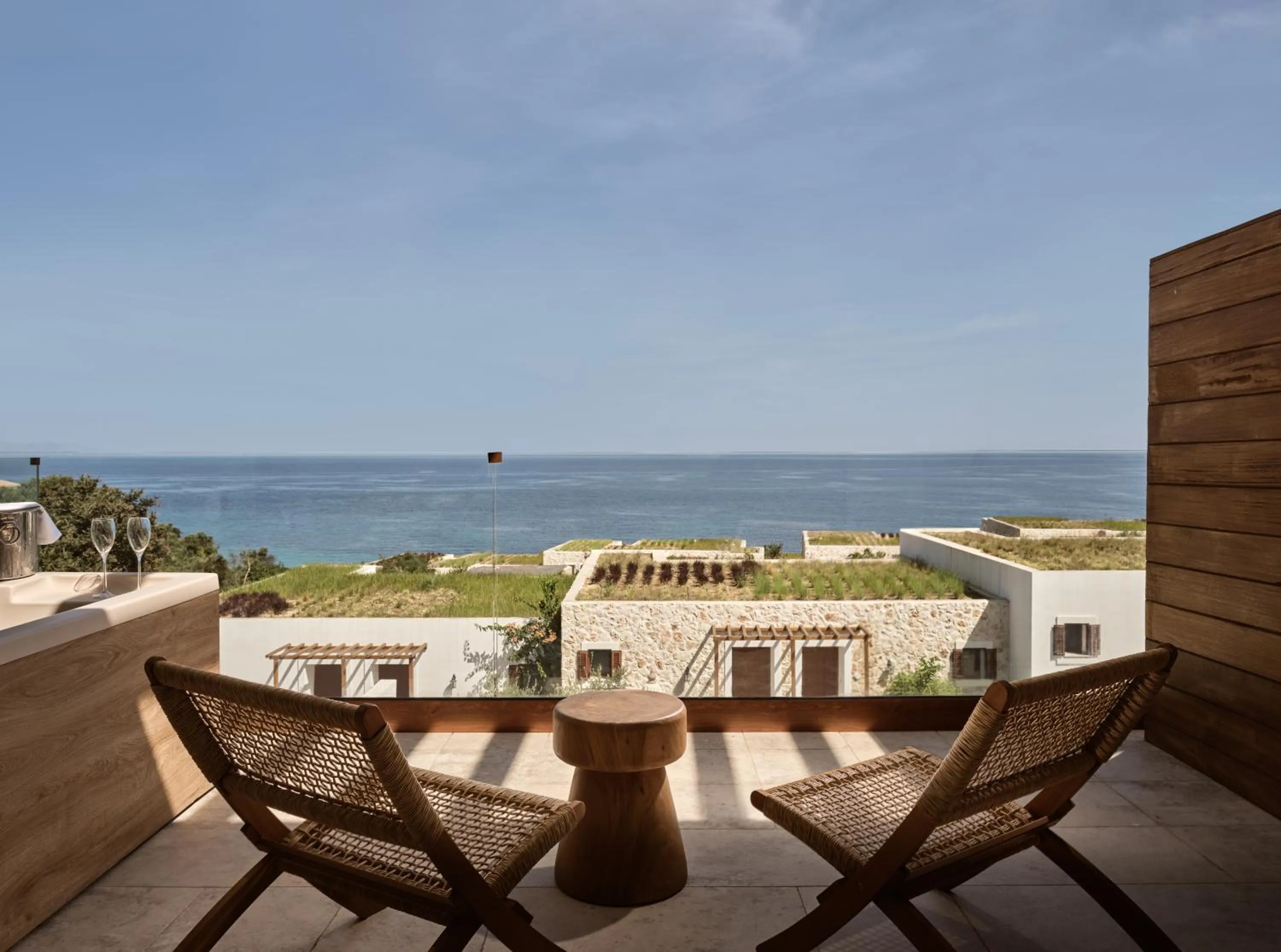 Spa Suite Sea View with Outdoor Hot Tub in Lesante Cape - The Leading Hotels of the World