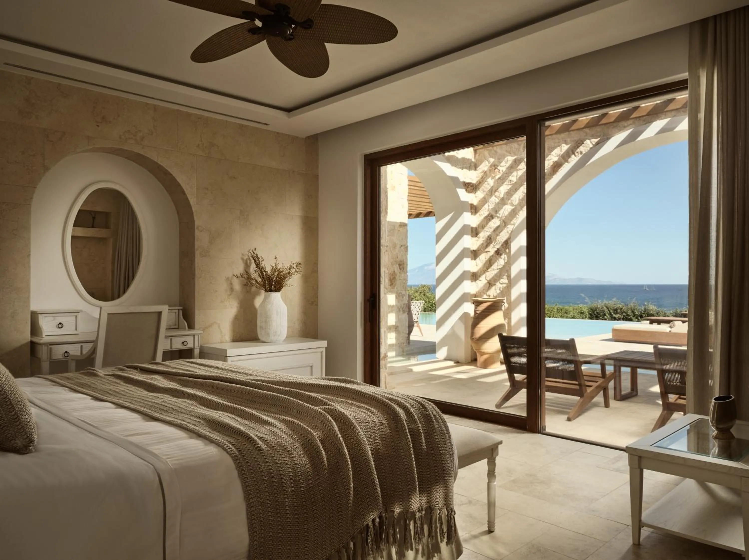 Bedroom, Bed in Lesante Cape - The Leading Hotels of the World