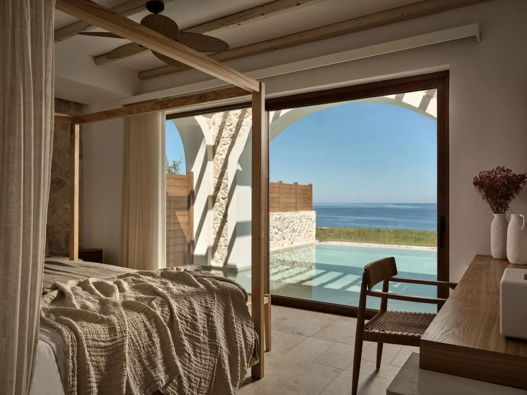 Bedroom, Bed in Lesante Cape - The Leading Hotels of the World