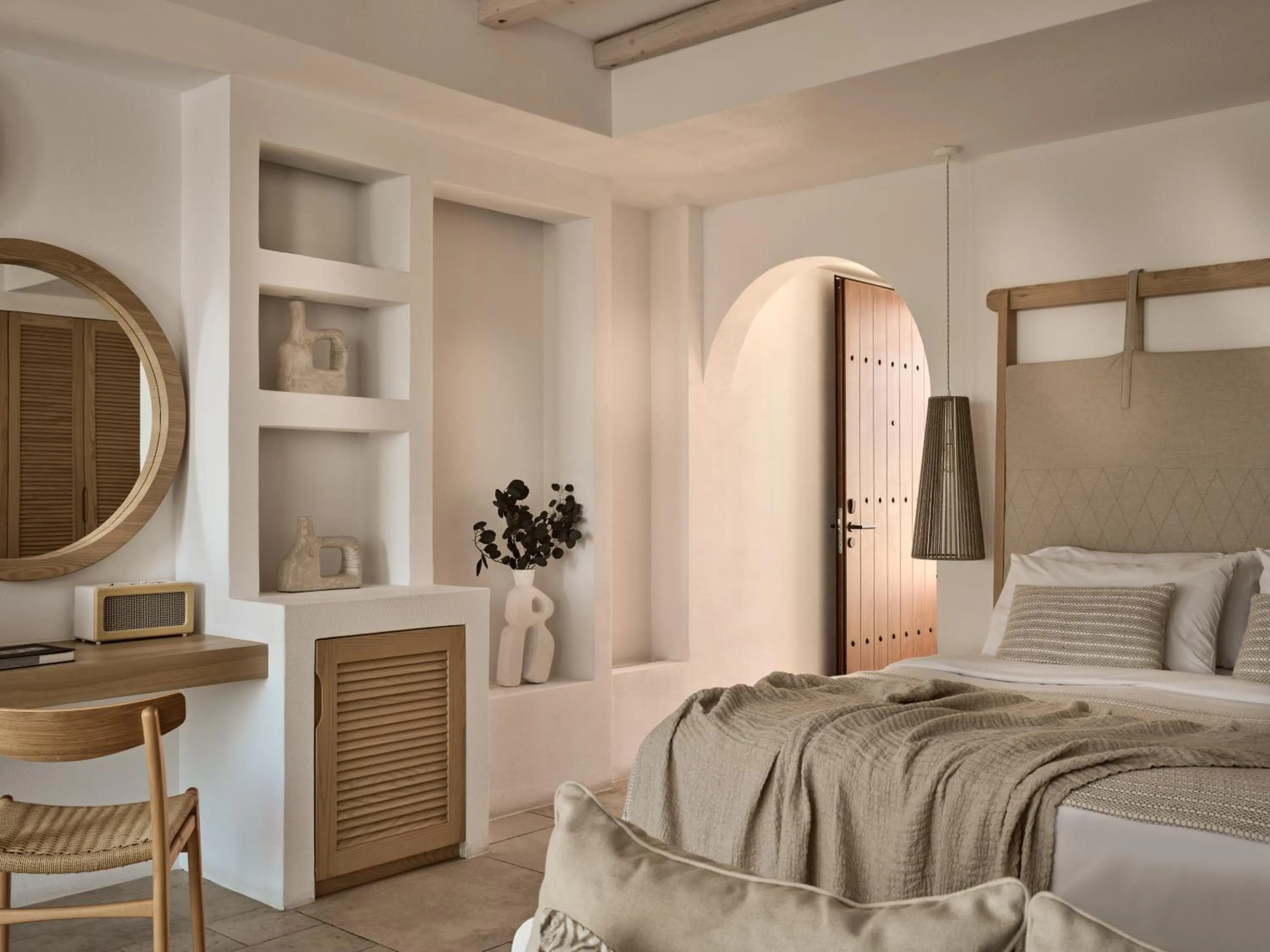 Bedroom, Bed in Lesante Cape - The Leading Hotels of the World