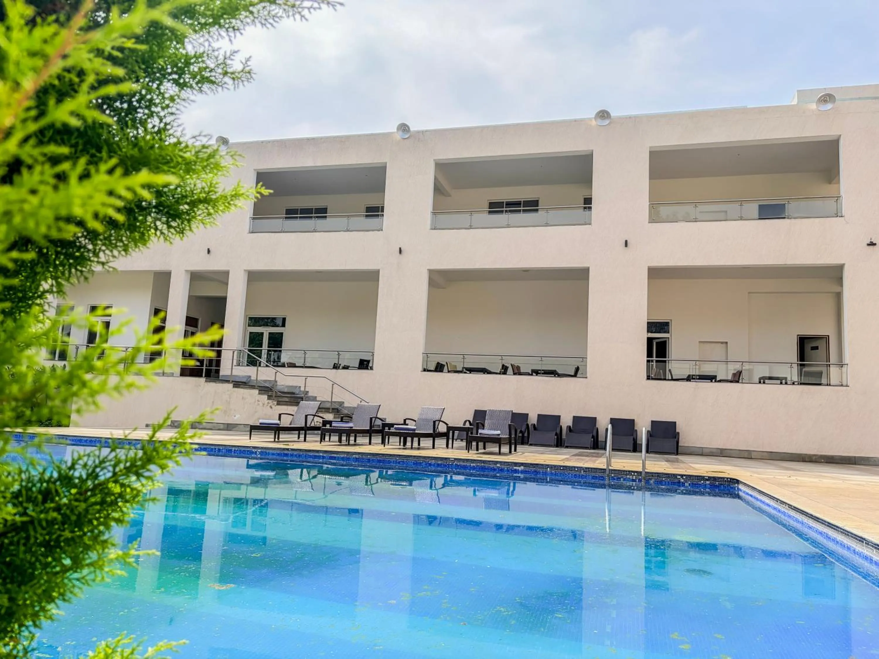 Pool view in Spree Resort At Century Wintersun