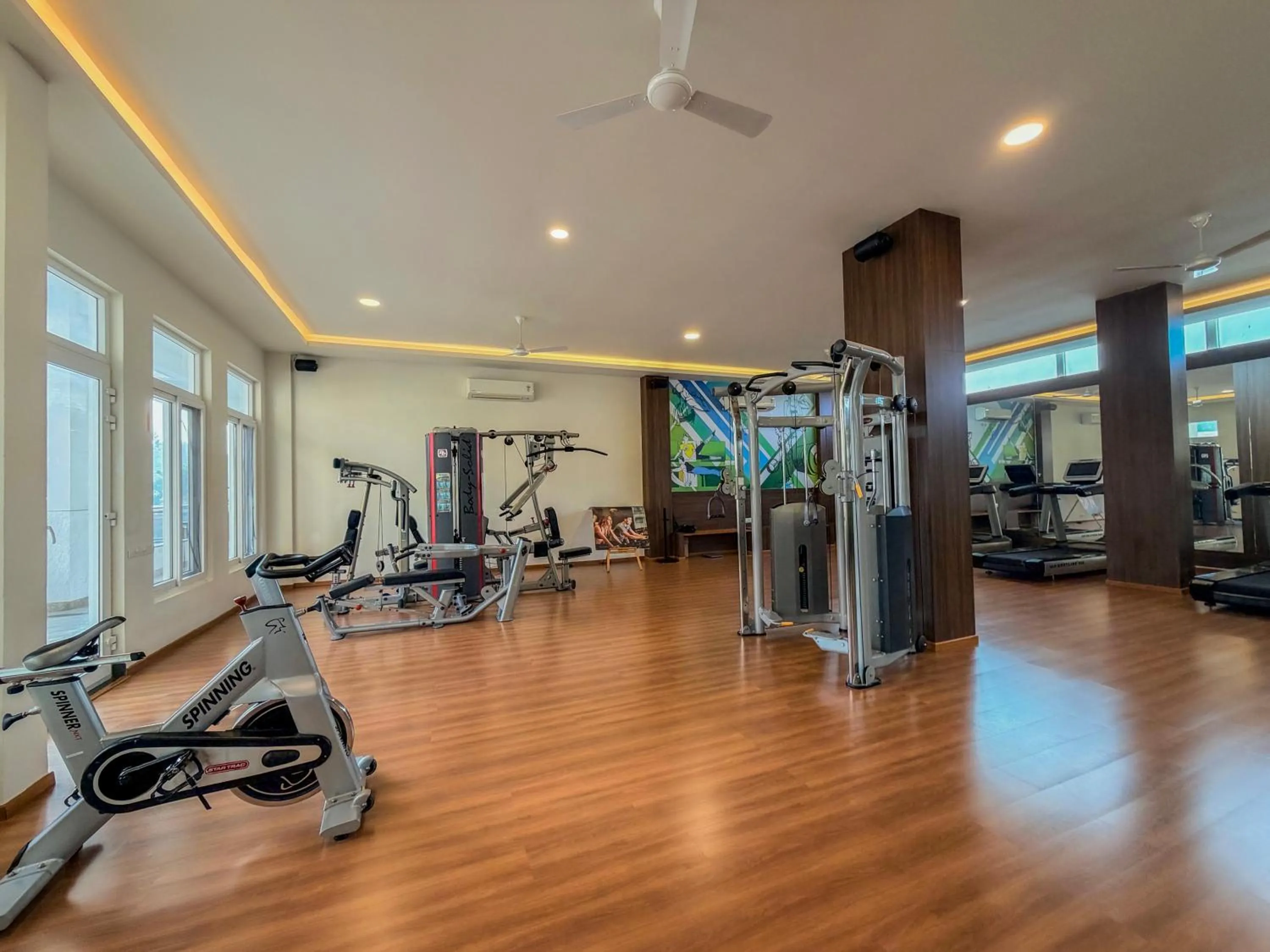 Fitness centre/facilities in Spree Resort At Century Wintersun