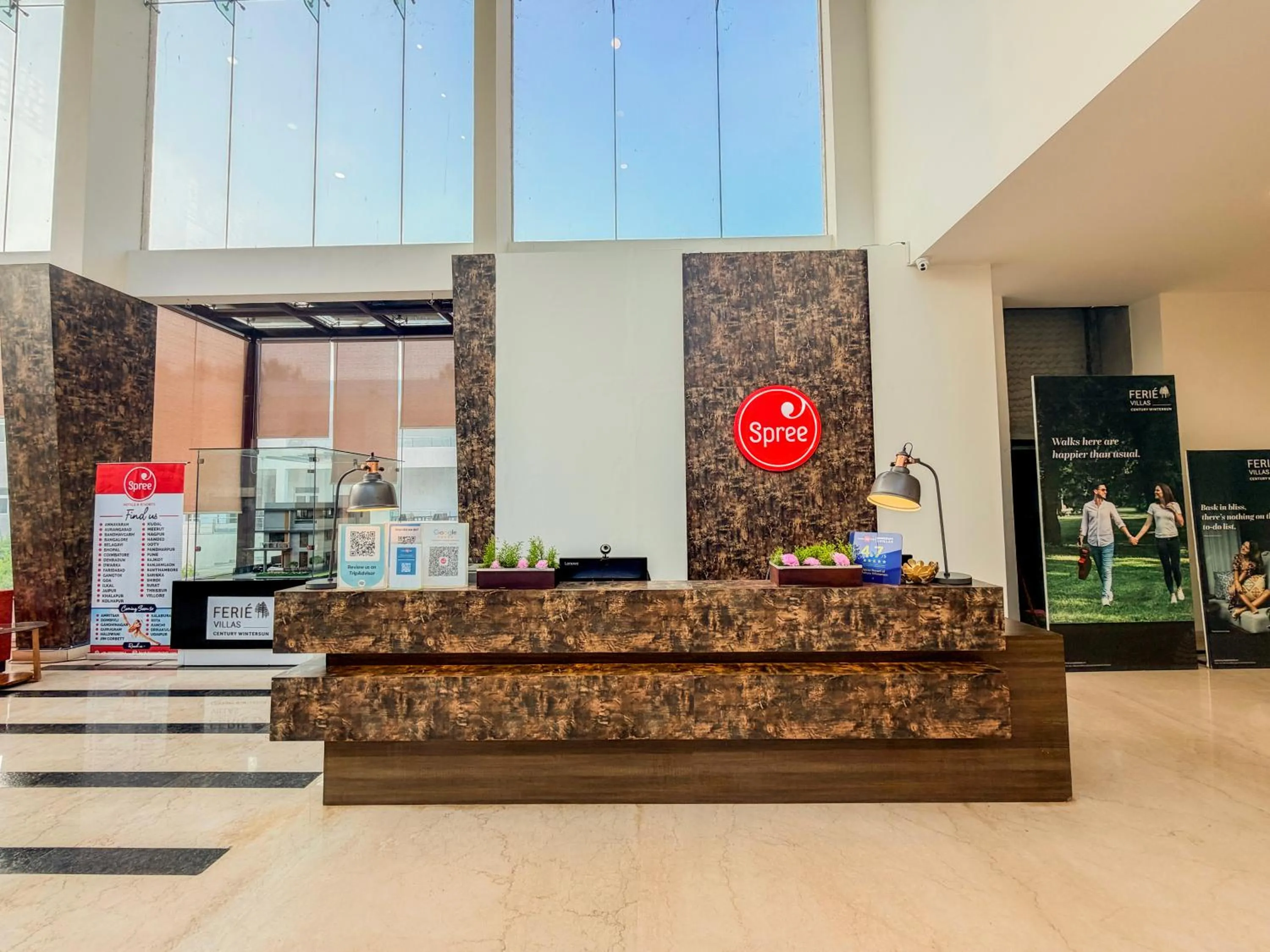 Lobby or reception in Spree Resort At Century Wintersun