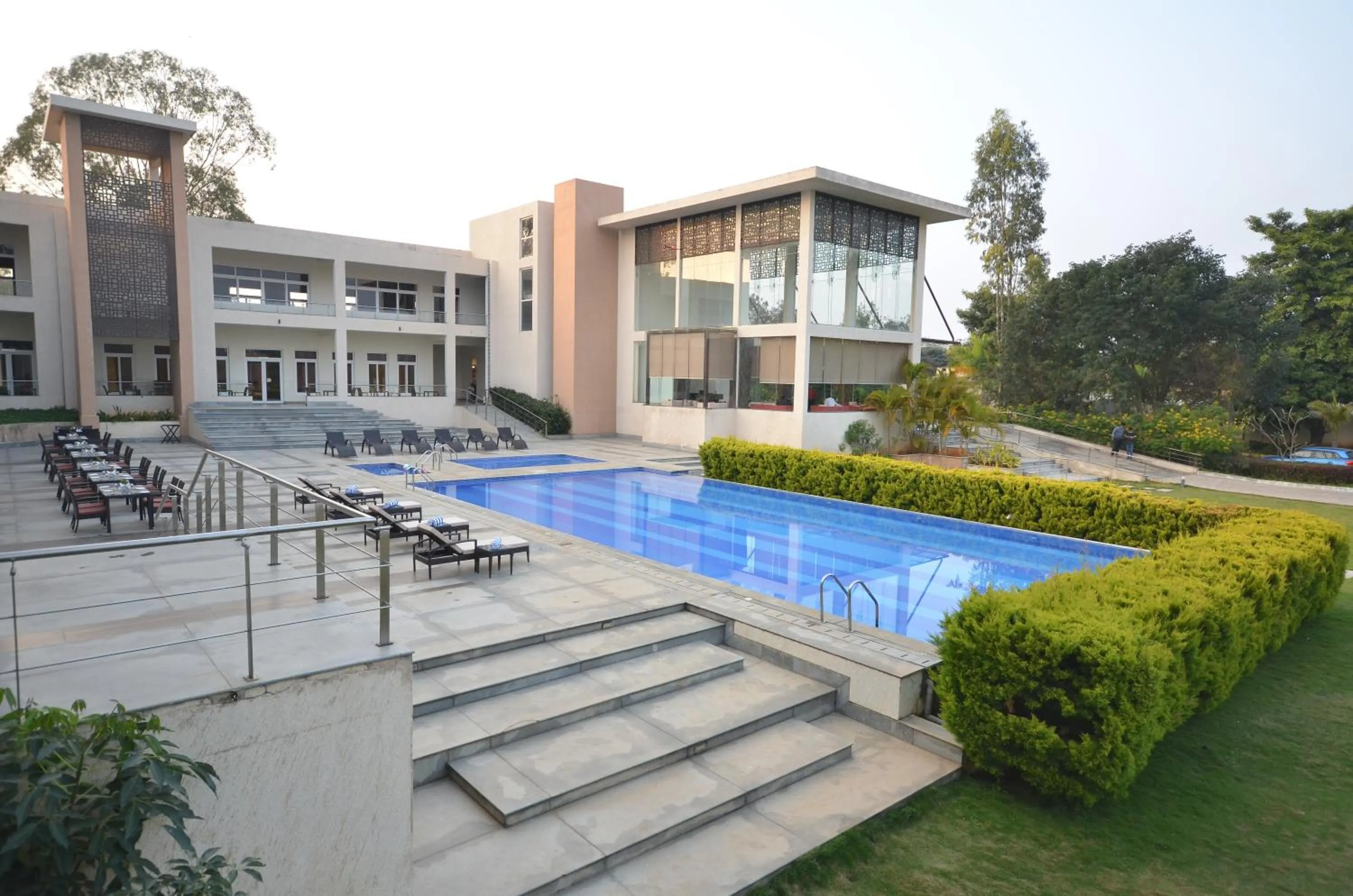 Pool view in Spree Resort At Century Wintersun