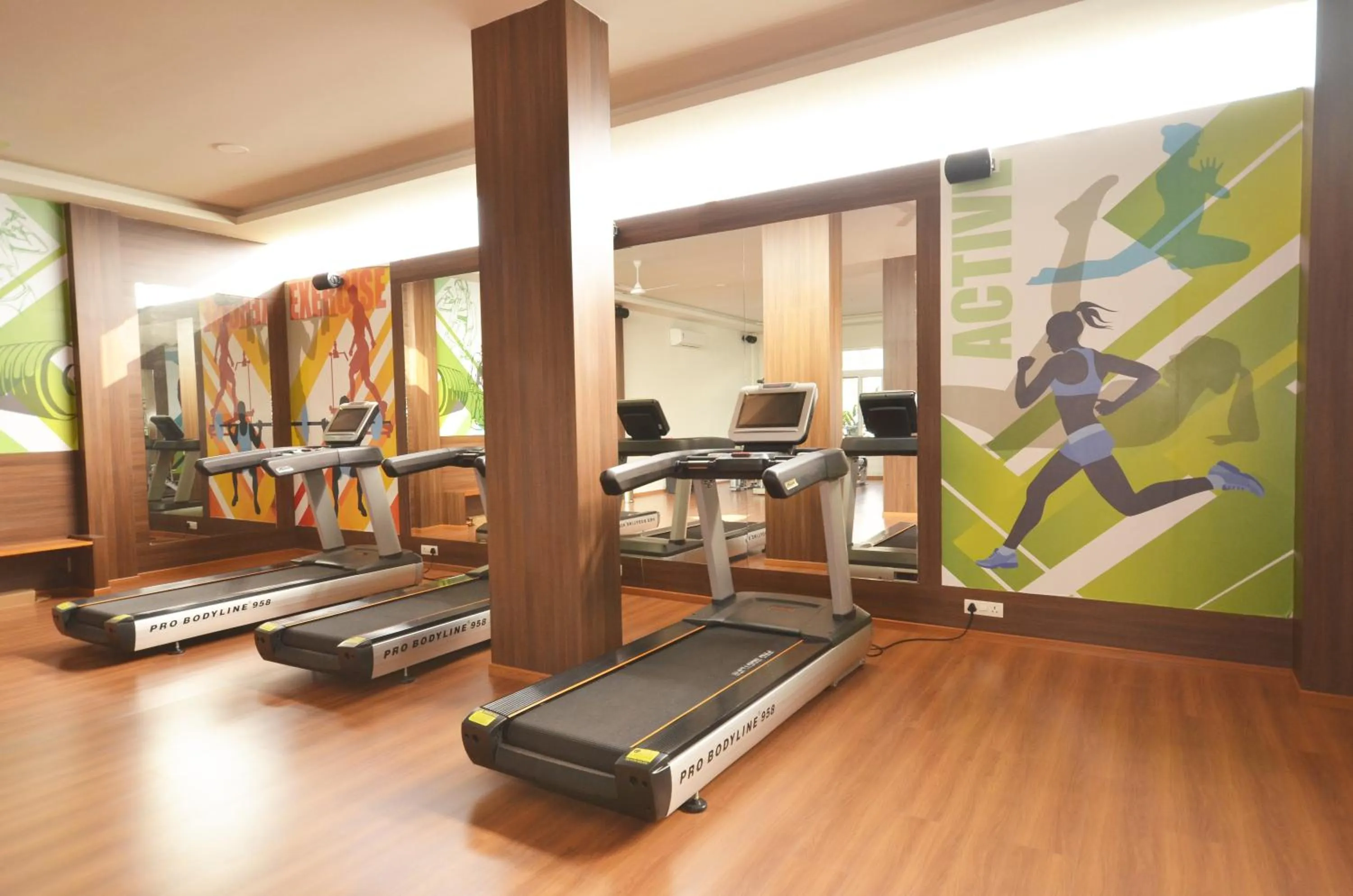 Fitness centre/facilities in Spree Resort At Century Wintersun
