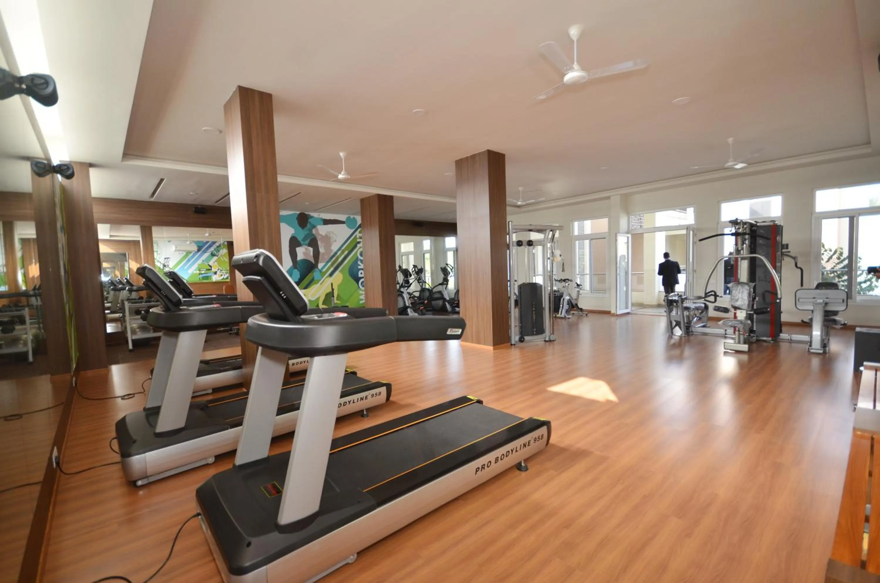 Fitness centre/facilities in Spree Resort At Century Wintersun