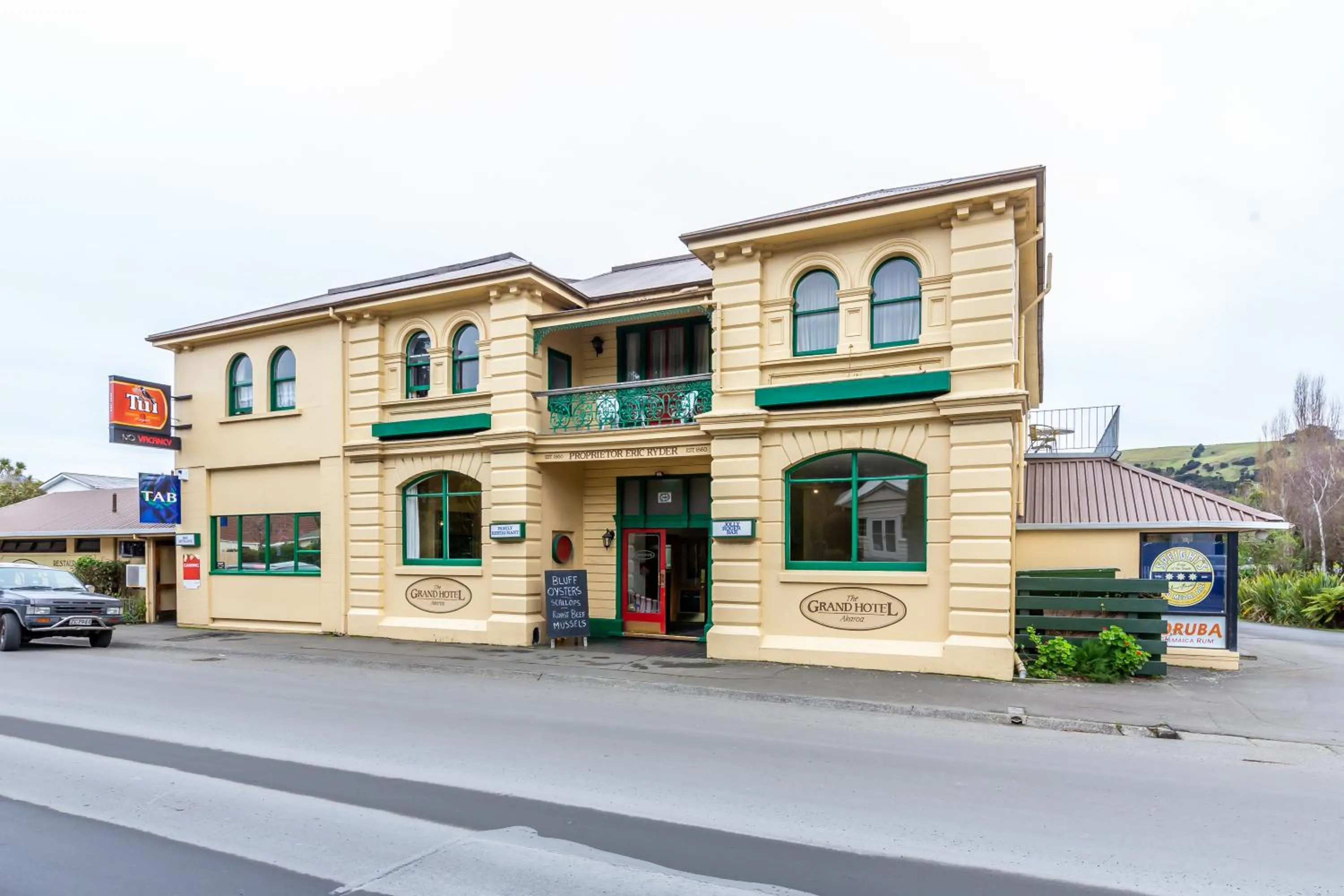 Property building in The Grand Hotel & Bar - Akaroa