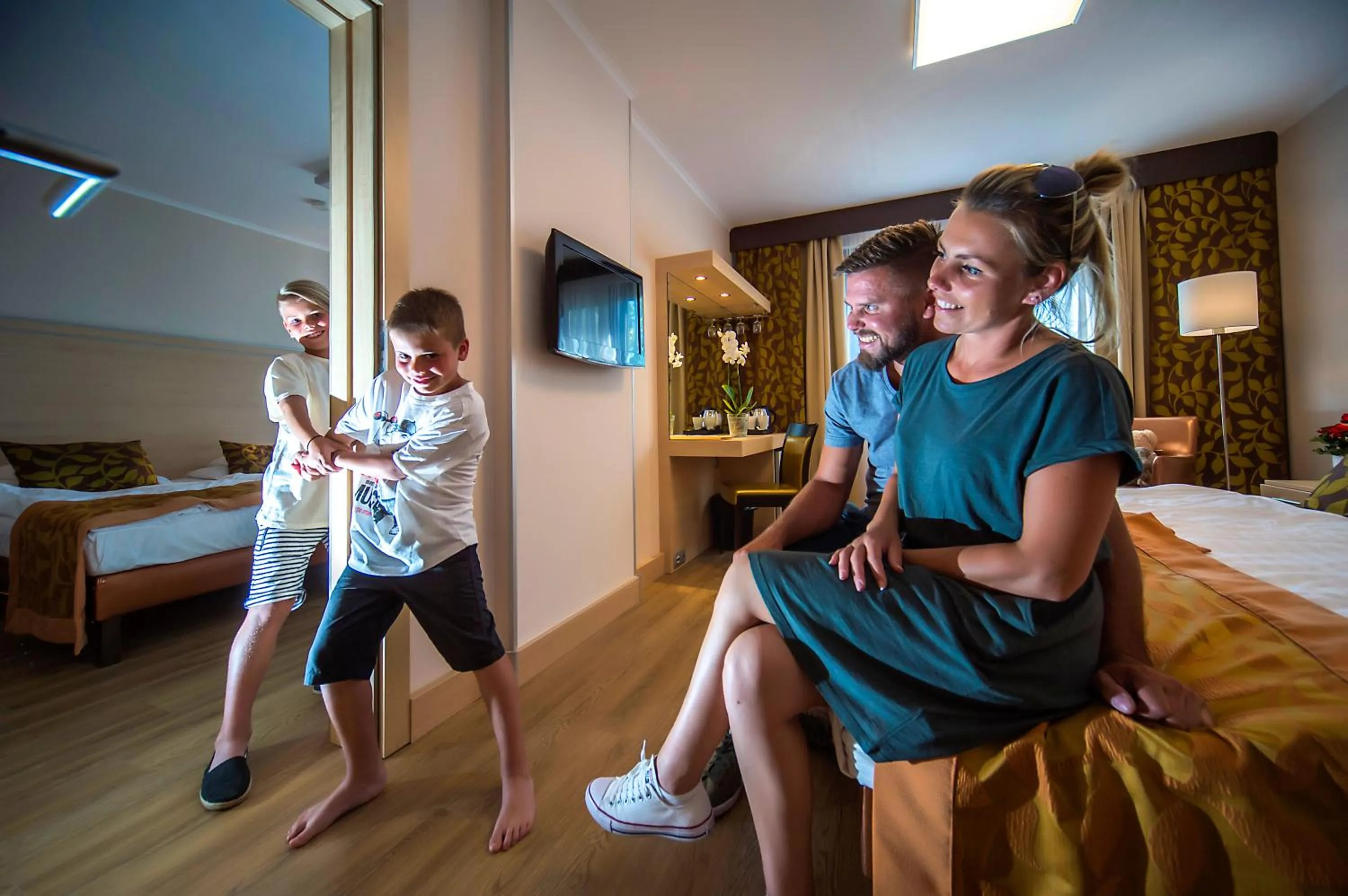 Spring, Bed in Hotel Sopron